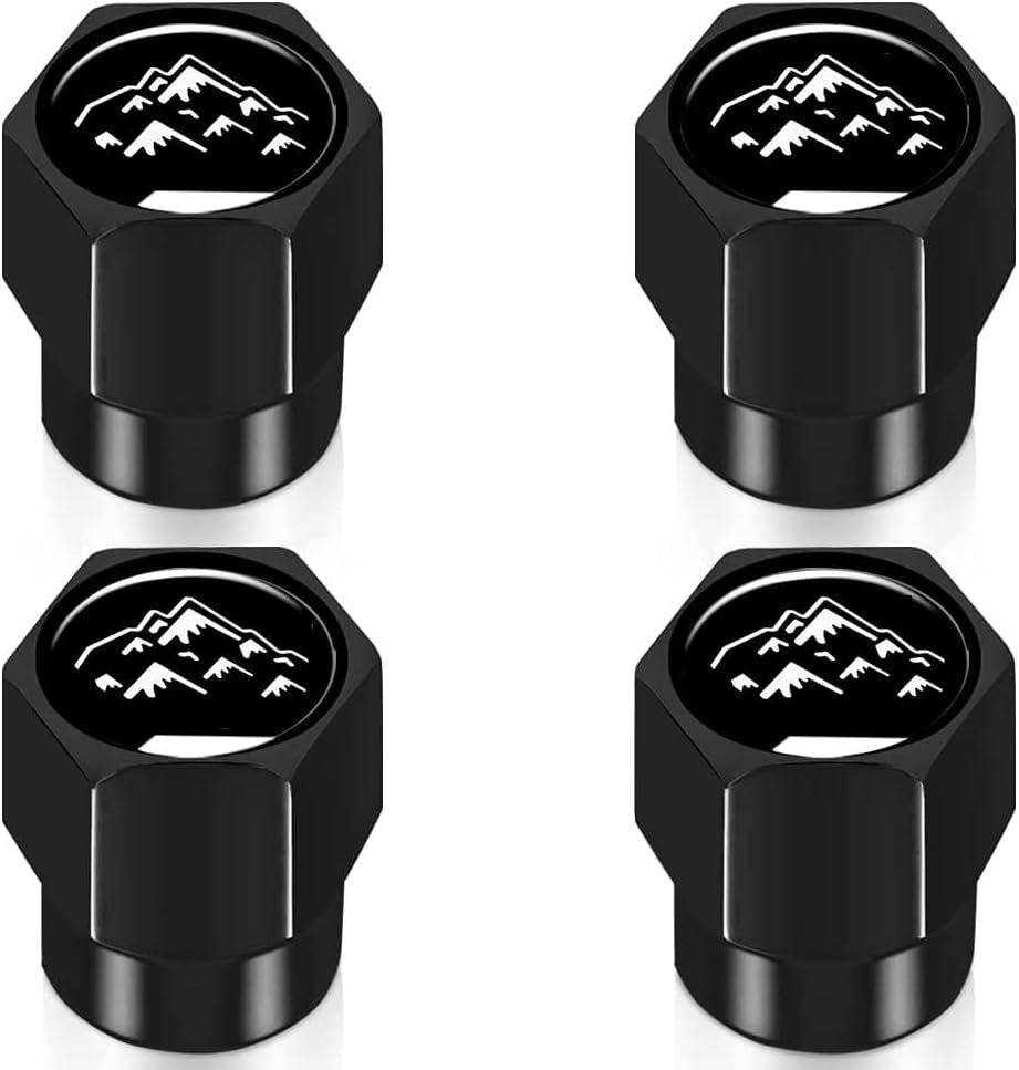 4Pack Aluminum Alloy Car Tire Valve Stem Caps Cover Fit for Toyota Tacoma 4Runner Tundra Rav4 Highlander Accessories for Men Women