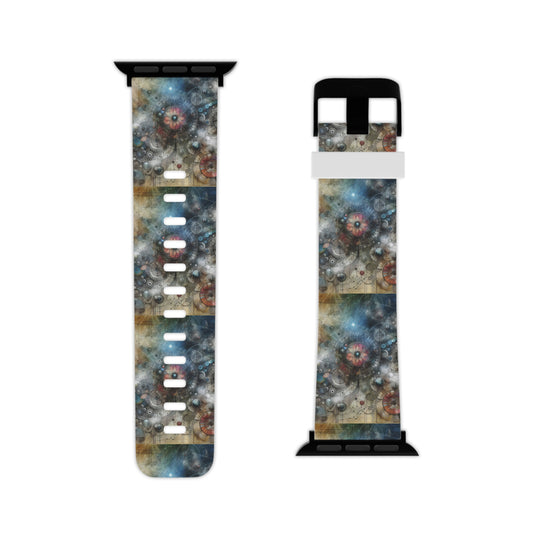 Mixed media art Watch Band for Apple Watch