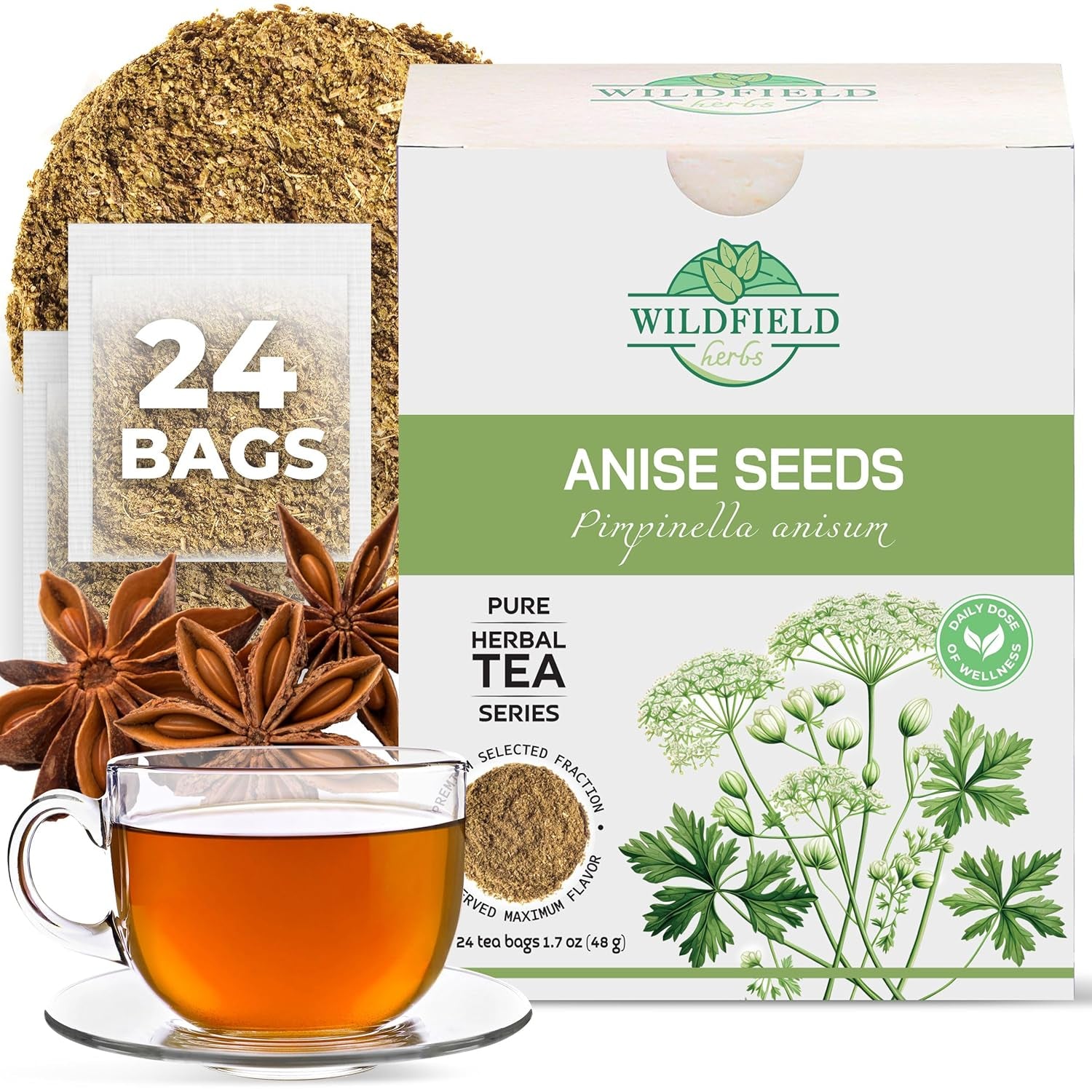 100 Bags Ginger Tea Bags Ginger Root Tea Dry Dried Herb (Zingiber Officinale) - 100 Count 1.5G Tea Bags Ginger Raíz De Jengibre TLBH
