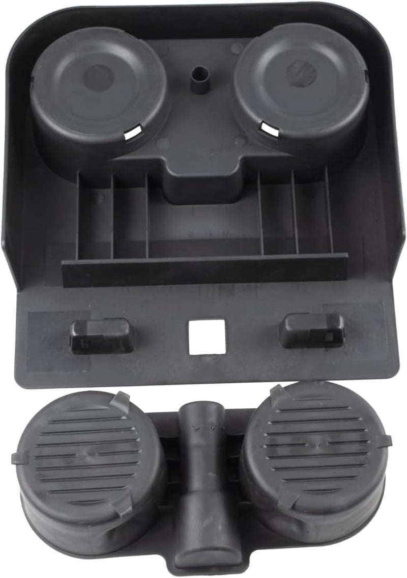 Front Console Cup Holder Compatible with Ford F150 2015-2020 and Ford F-Series Super Duty 2017-2022 Year, Center Cup Holder under Front Seat Bottom, HC3Z-2813562-AB