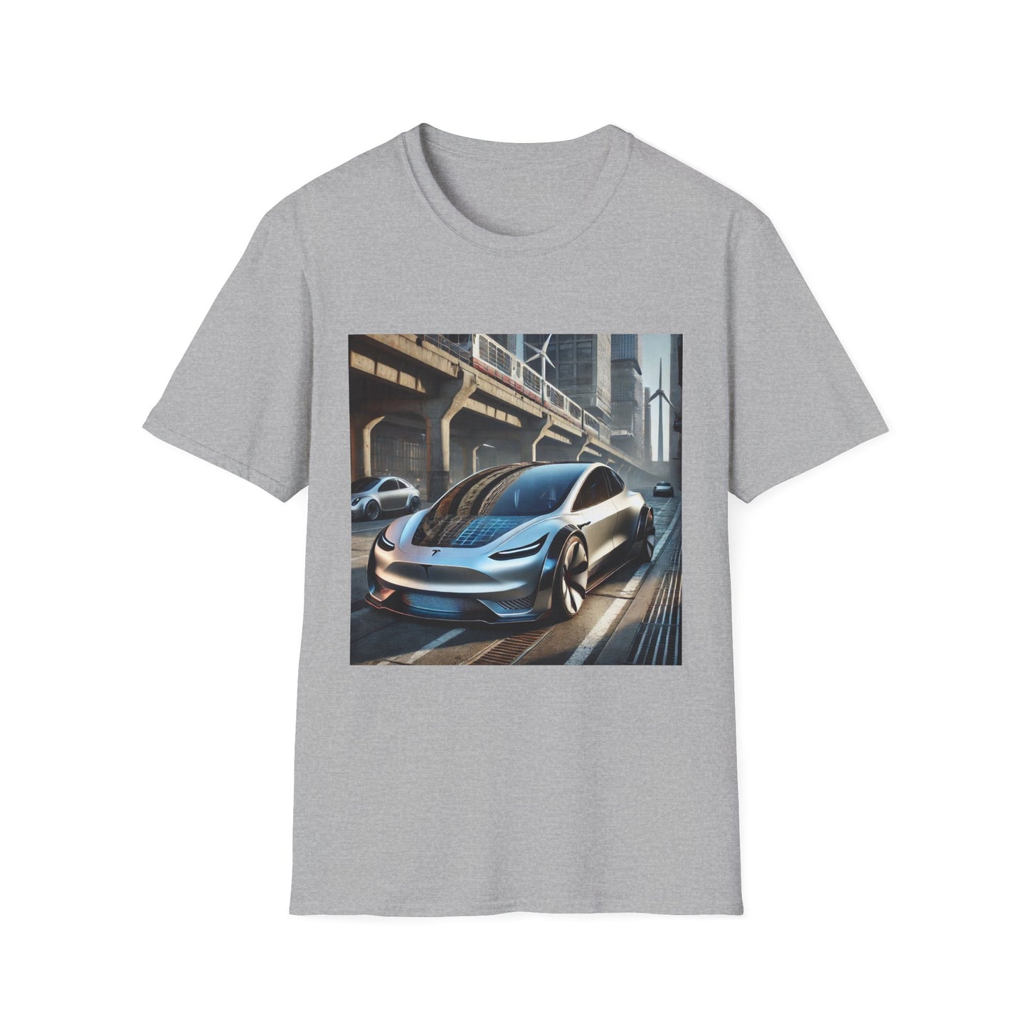 Futuristic Tesla Model T-Shirt