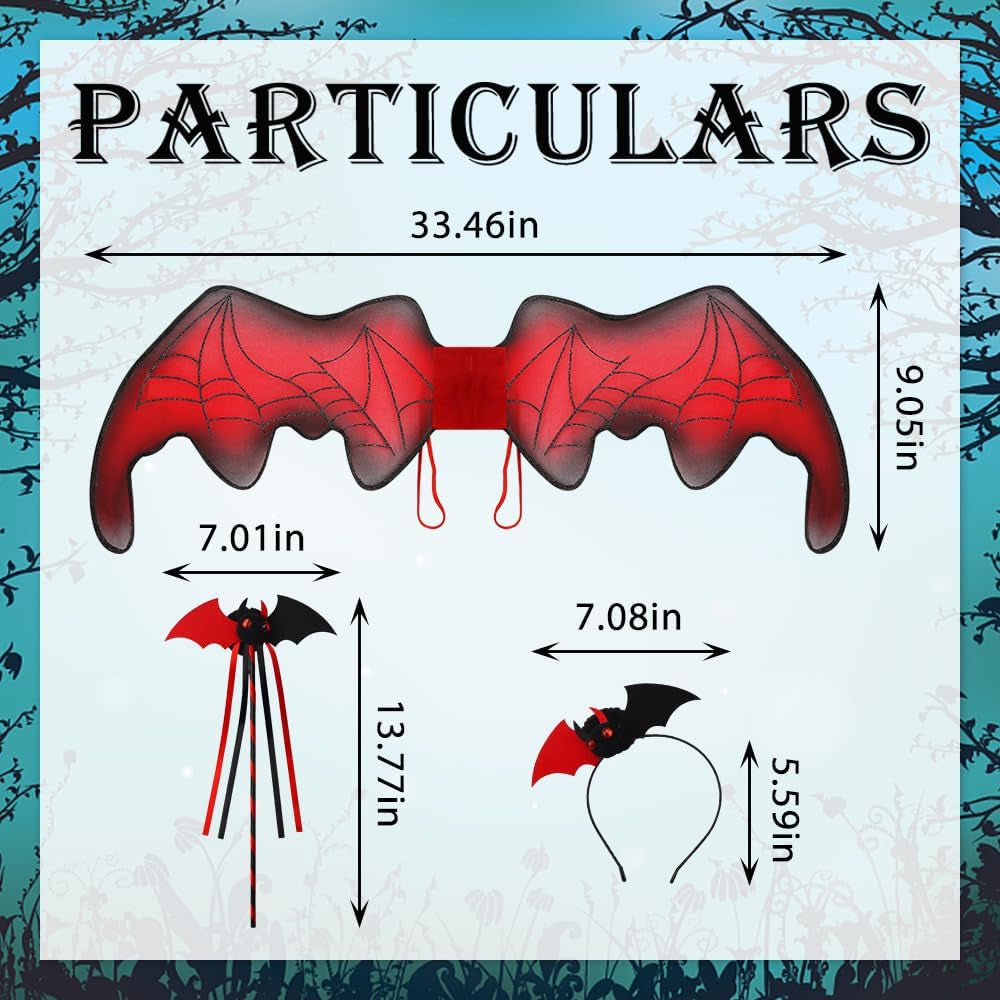 Halloween Devil Costume Accessories for Kids Adult