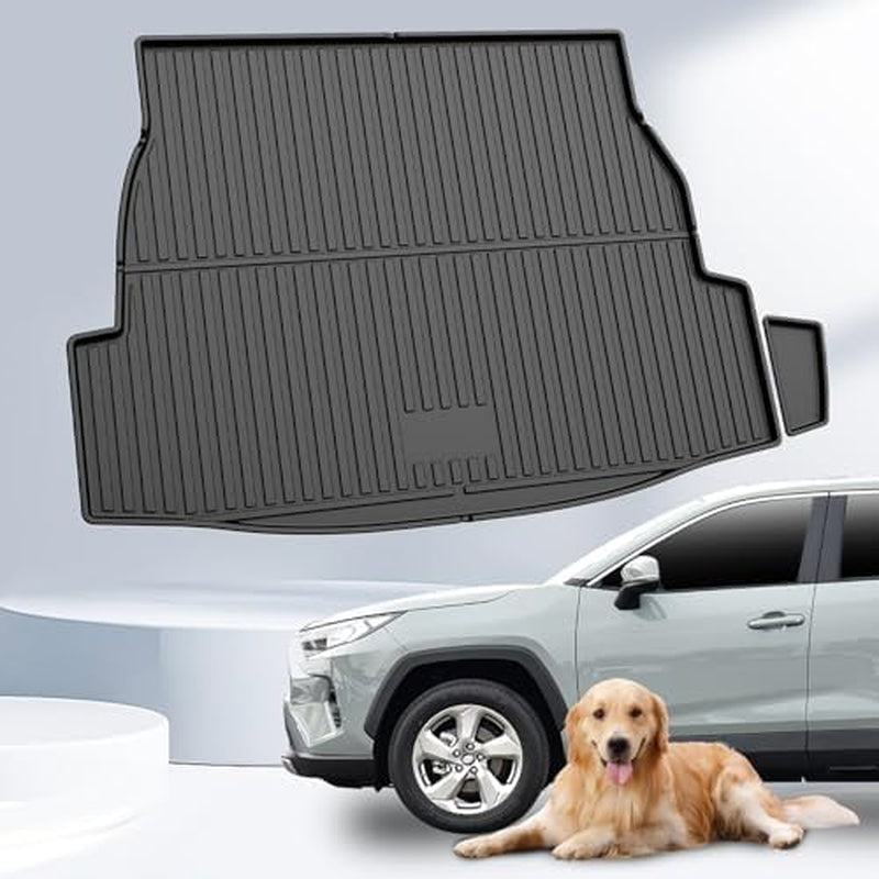 2025 Q7 Floor Mats: All Weather Floor Mats Custom Fit for 2017-2025 Audi Q7/Q8 1St and 2Nd Row All Weather TPE Floor Liner