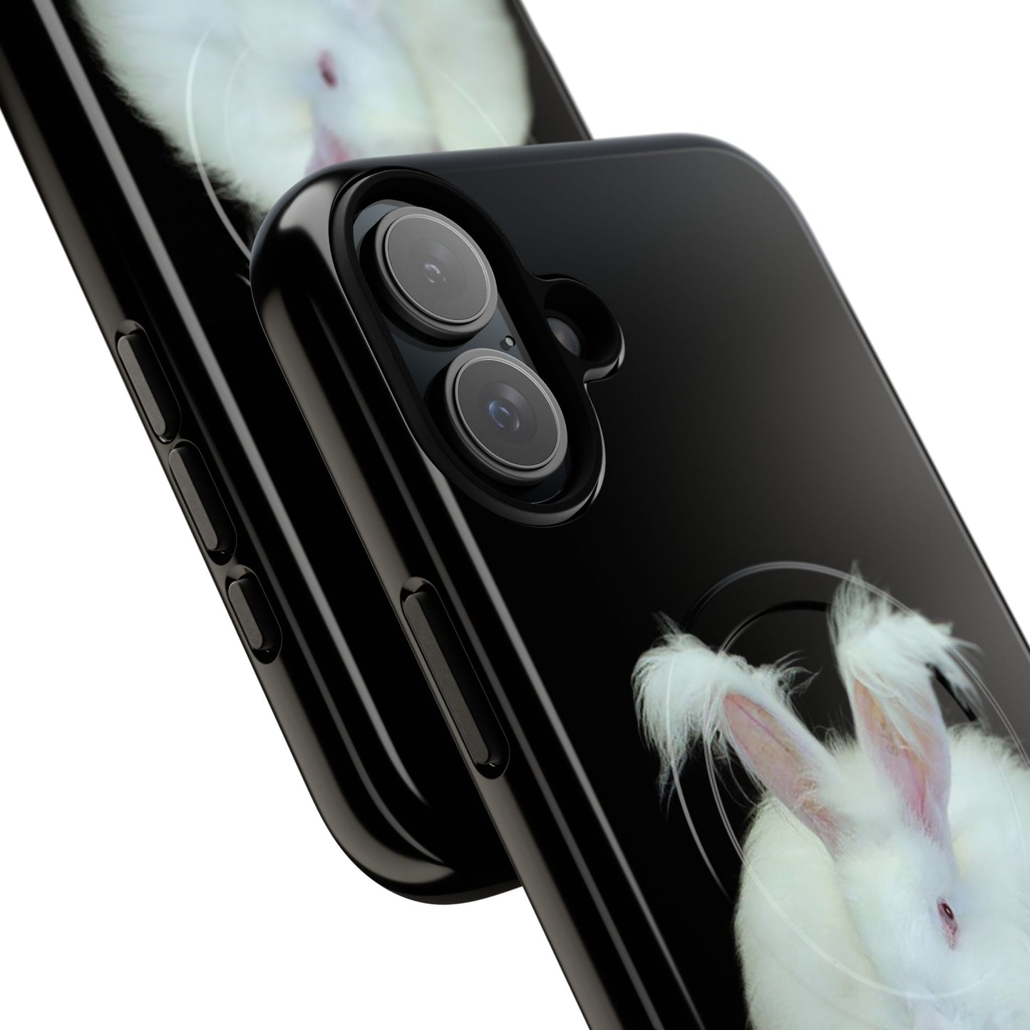 Angora Rabbit Tough Magnetic iPhone Cases