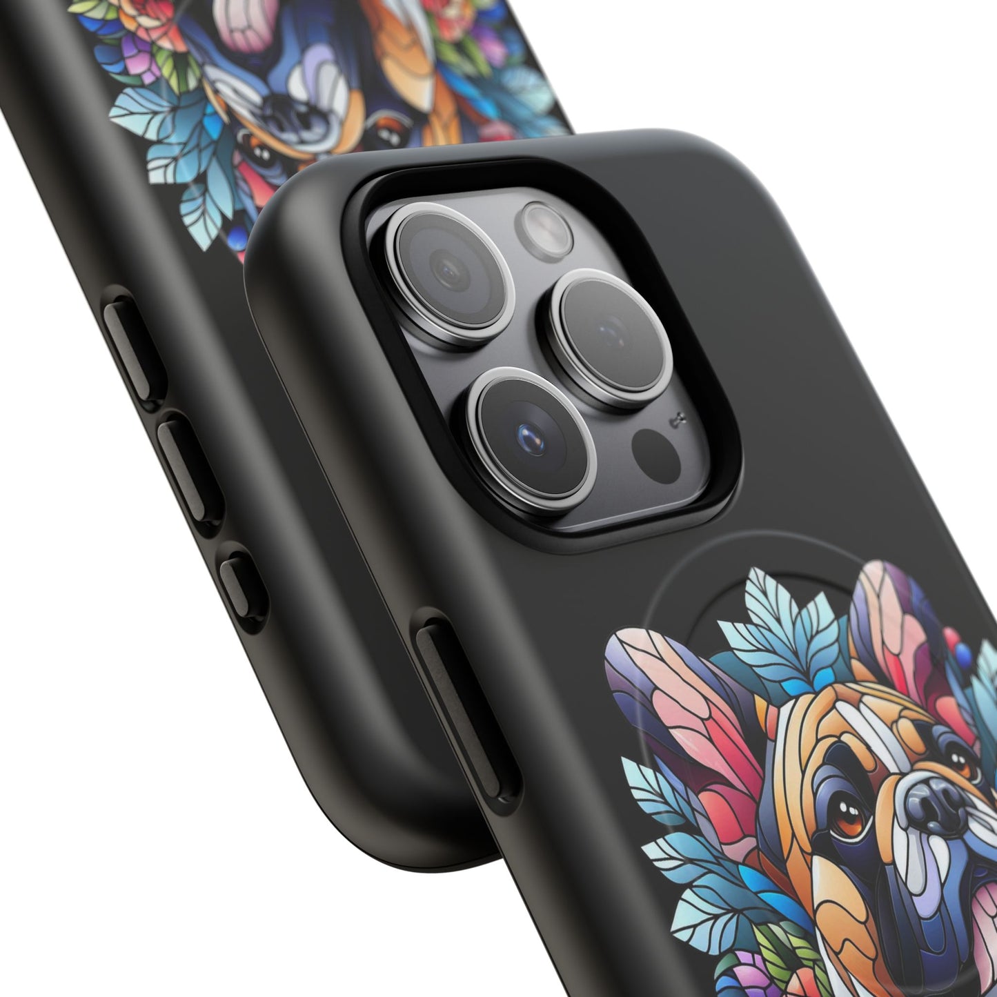 French Bulldog Stained Glass Tough Magnetic Cases