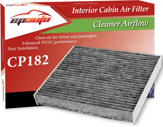 CP182 (CF11182) Replacement for Honda Premium Cabin Air Filter Includes Activated Carbon