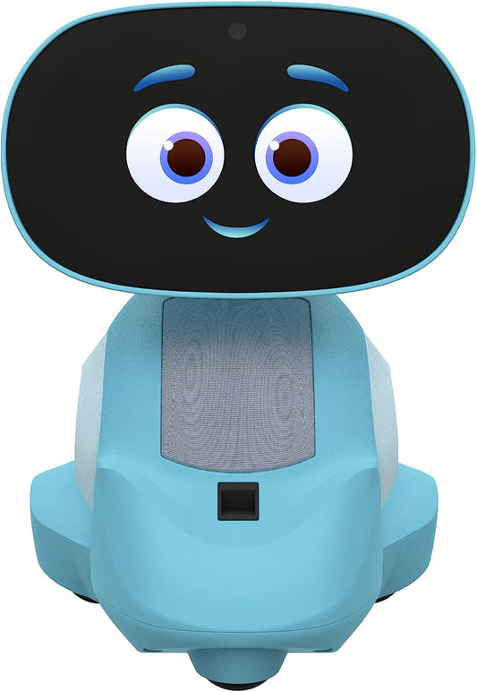 Miko 3: Ai-Powered Smart Robot for Kids | STEAM Learning & Educational Robot | Interactive Robot with Learning Apps & Unlimited Games | Birthday Gift for Girls & Boys Aged 5-12| Blue