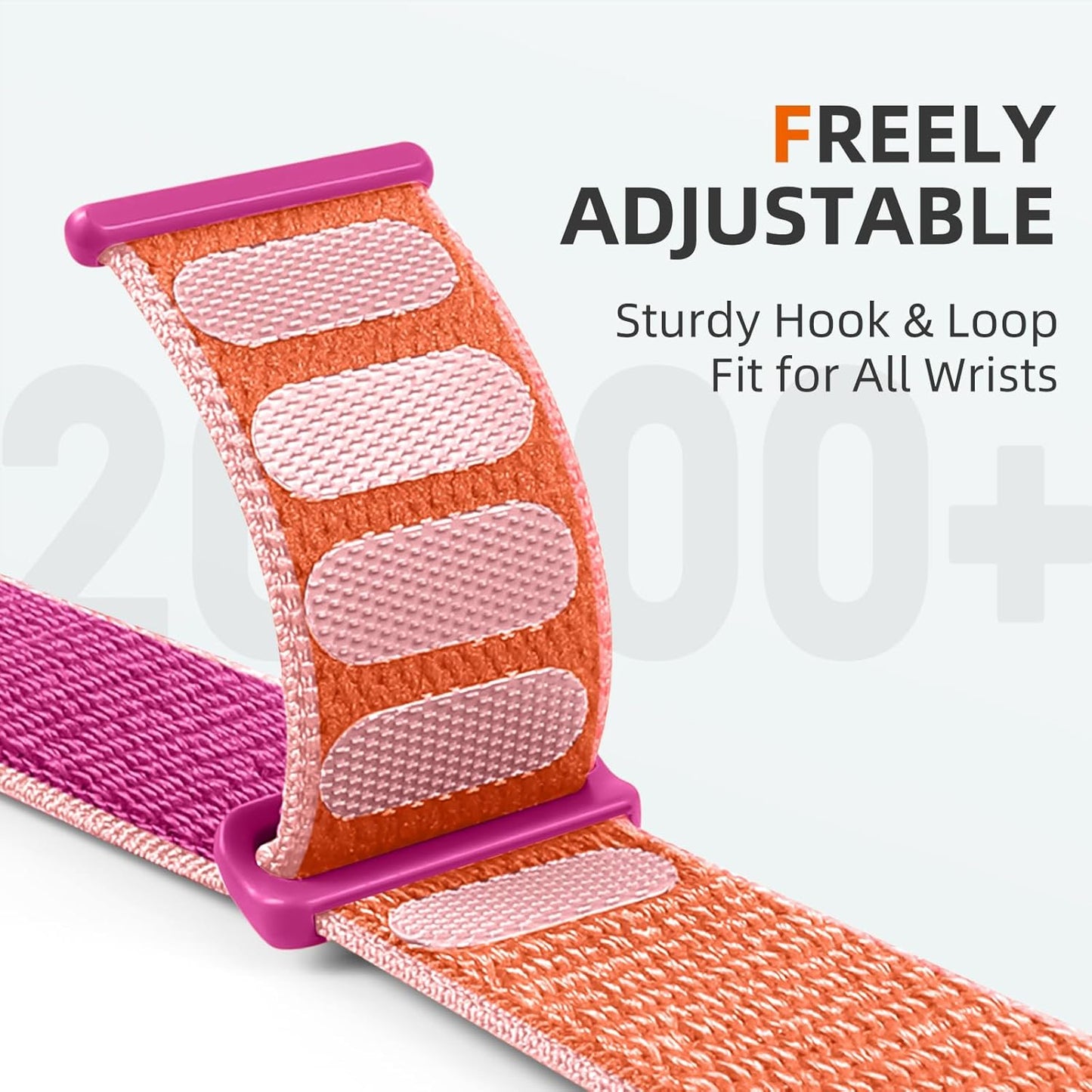 Nylon Sport Loop Compatible with Apple Watch Band 40Mm 38Mm 41Mm 42Mm 44Mm 45Mm 49Mm, Soft Breathable Braided Straps Wristbands for Iwatch Bands for Women Men Series 9 8 7 6 5 4 3 2 1 SE Ultra