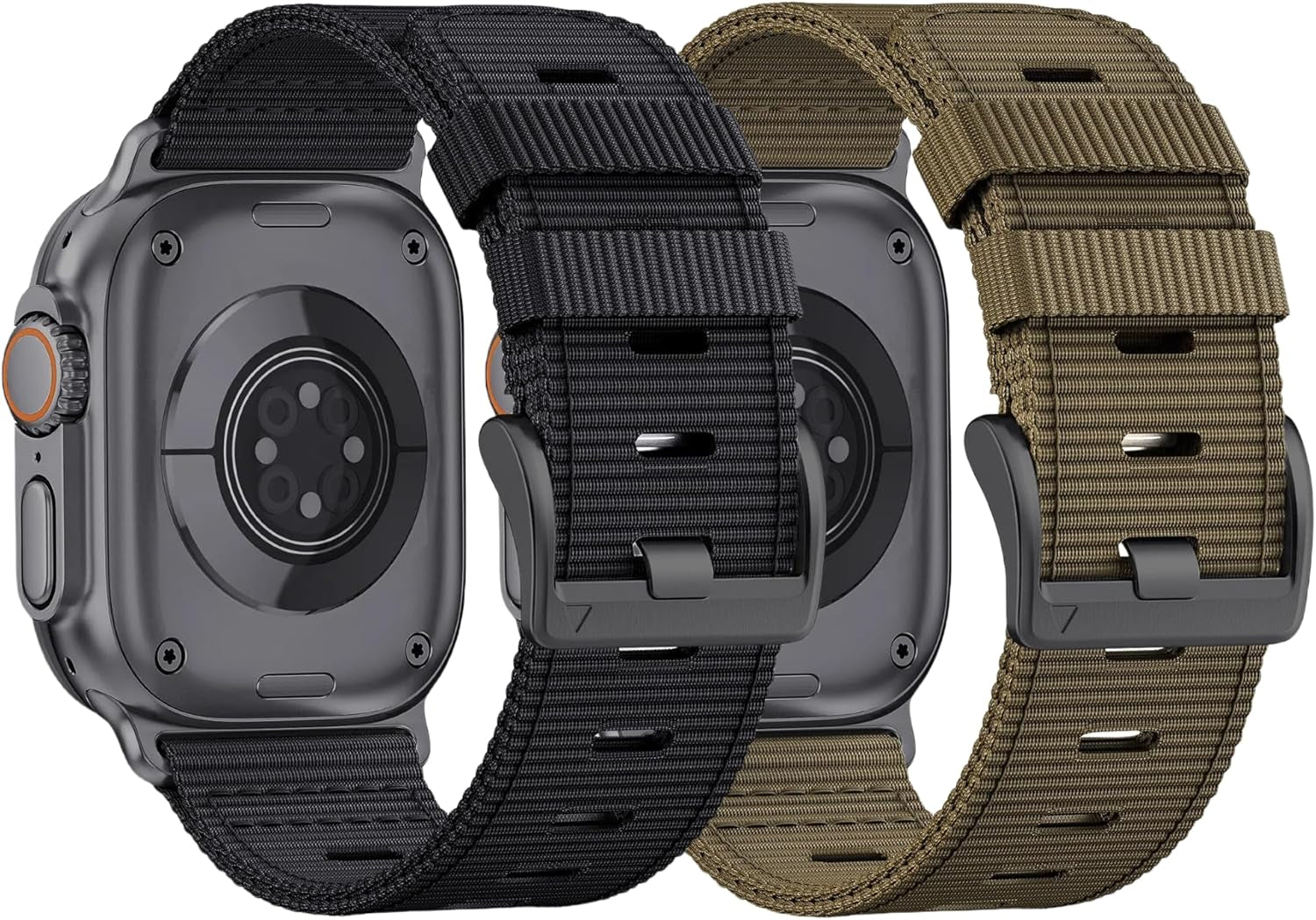 Nylon Quick Release Watch Bands for Apple Watch 49Mm 46Mm 45Mm 44Mm 42Mm, Adjustable Breathable Replacement Nylon Sport Loop Watch Straps for Apple Watch Ultra Band 10/9/8/7/6/Se/5/4/3/2/1/Ultra 2
