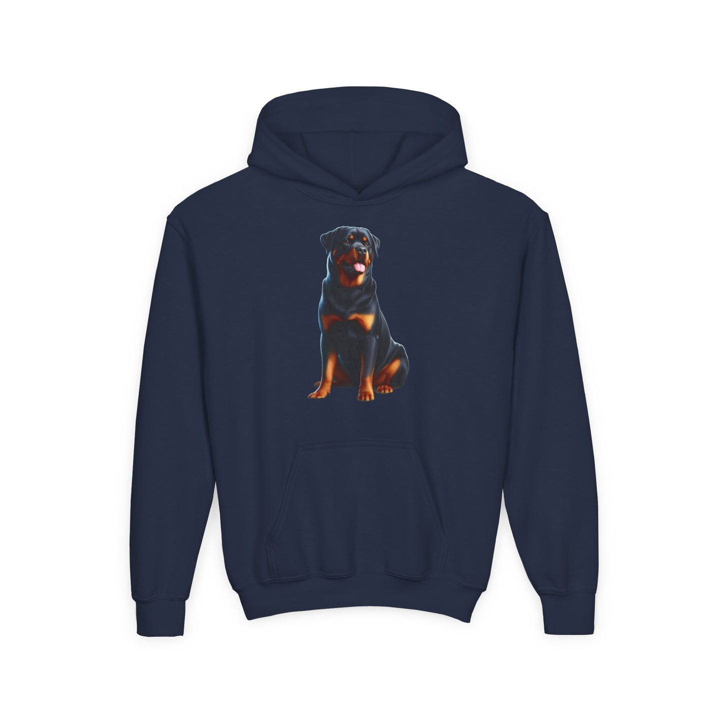 Rottweiler Youth Heavy Blend Hooded Sweatshirt