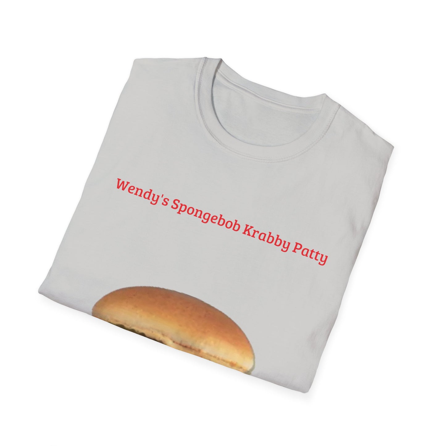 Wendy's Spongebob Krabby Patty Unisex Softstyle T-Shirt