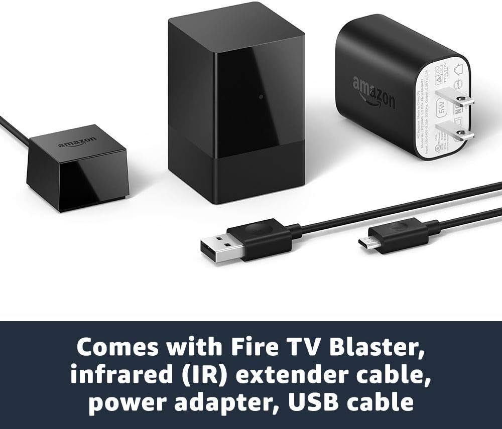 Fire TV Blaster - Add Alexa Voice Controls for Power and Volume on Your TV and Soundbar (Requires Compatible Fire TV and Echo Devices)