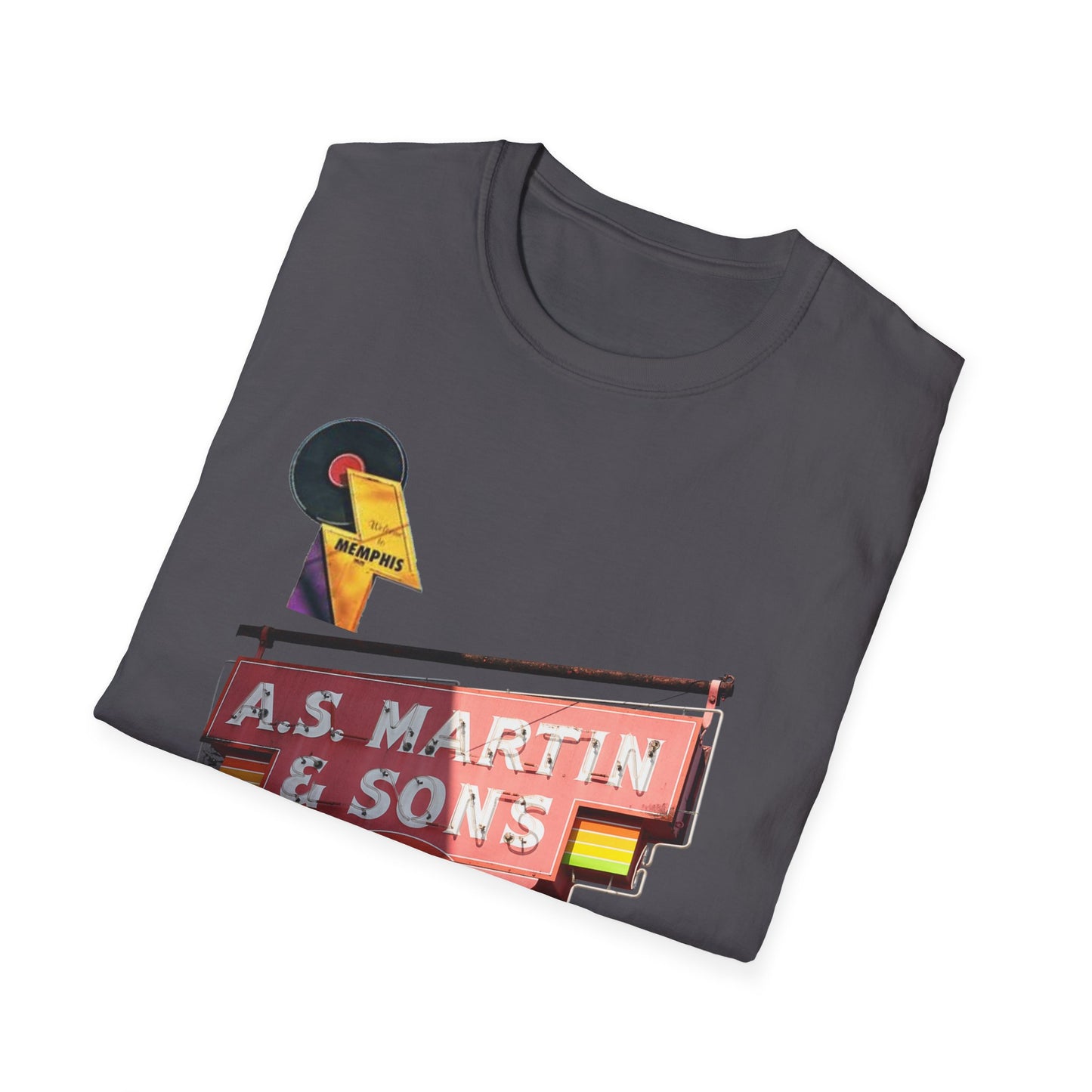 Retro Vintage A.S. Martin & Sons Memphis, TN Unisex Softstyle T-Shirt
