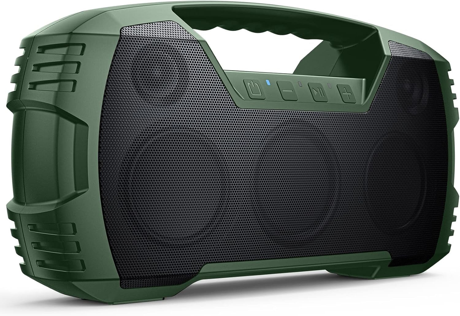 IPX7 Waterproof Bluetooth Speaker, 40W(60 Peak) Portable Wireless Speakers with Subwoofer, 32H Playtime, Stereo Loud Sound, Deep Bass, Bluetooth 5.0 with Handle for Pool, Beach, Outdoor, Gifts