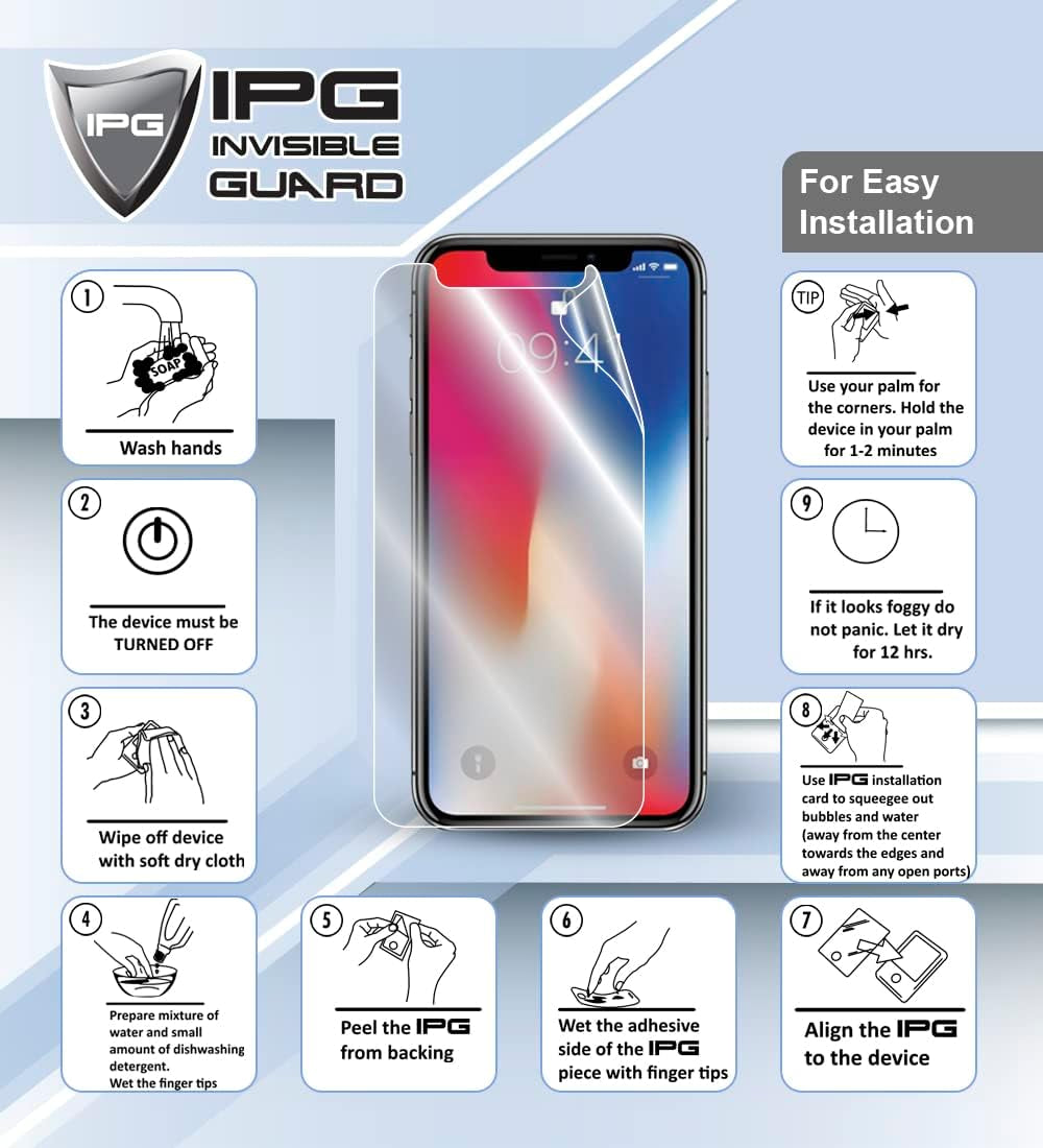 Made for Huawei Mate XT Ultimate (Interior Screen) Hydrogel Protector Invisible Touch Screen Sensitive HD Clear Film anti Scratch Skin Guard - Smooth/Self-Healing/Bubble -Free for Matext-Ult