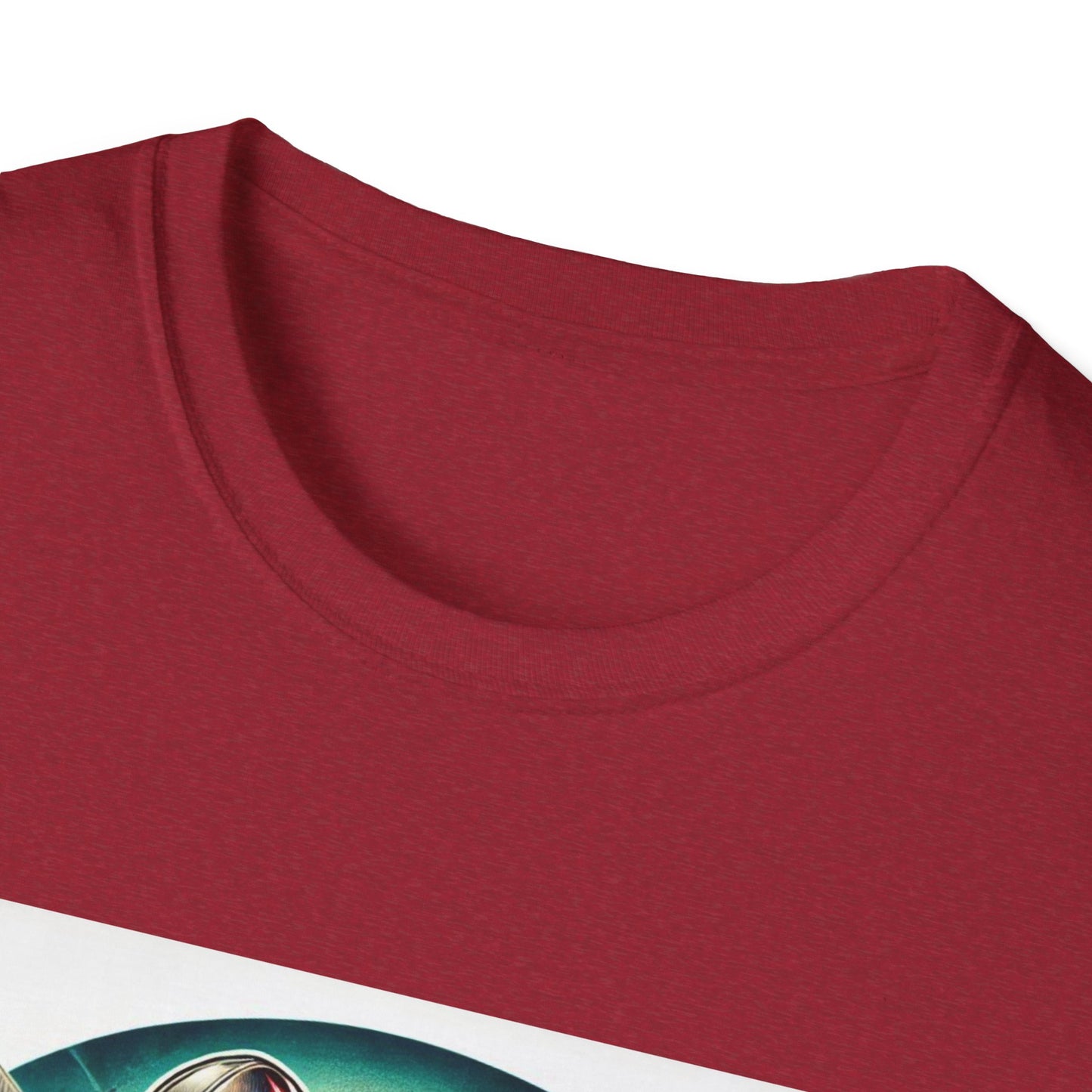 Professional Bull Riders 3D tattoo image featuring Albany City in New York State Unisex Softstyle T-Shirt