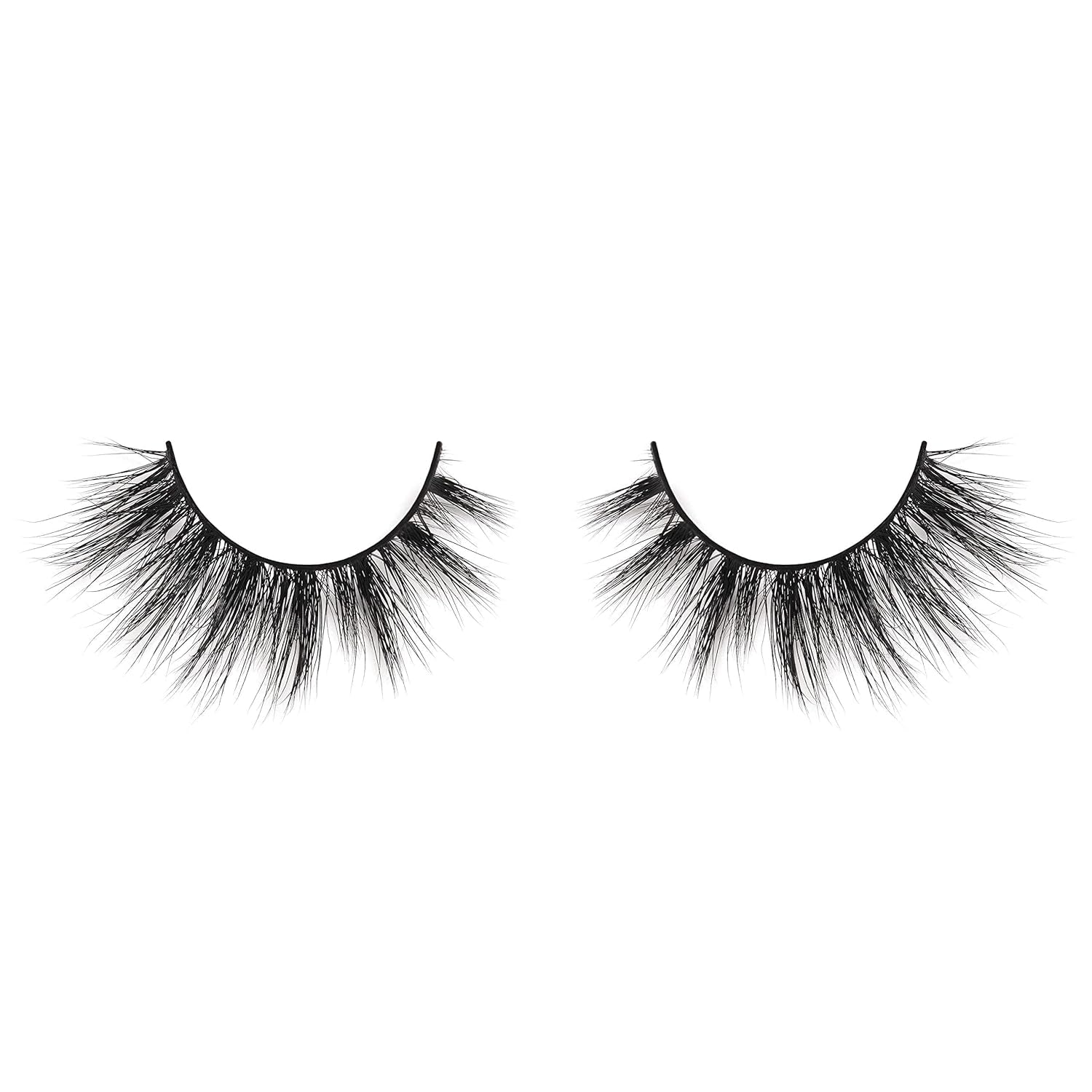 Miami Flare 3D Mink Lashes, Mink Eyelashes, the Original Lilly Lash for Wispy & Natural Look, Reusable Eyelashes up to 25X, Fluffy Lashes, Strip Lashes, Lash Glue Not Included