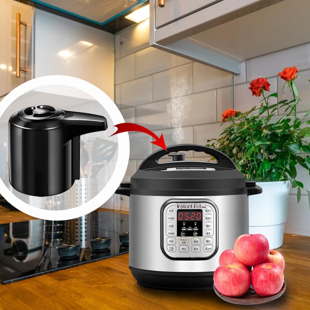 Steam Release Valve Handle Replacement for Instant Pot Duo/Duo plus 3, 5, 6 and 8 Quart, Mini 3 Qt, Duo50 5 Qt, Duo/Duo plus 60 6 Qt, and Duo/Duo plus 80 8 Qt