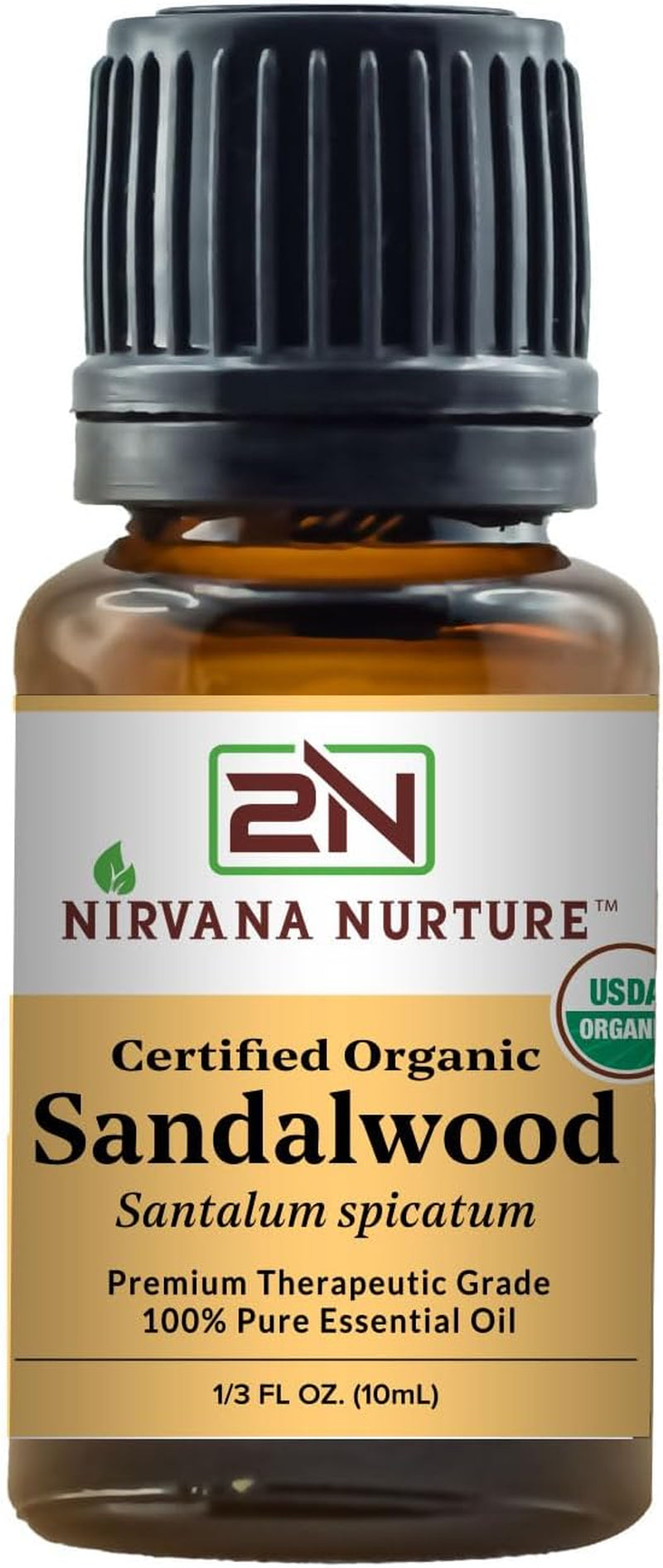 Peppermint Essential Oil USDA Certified Organic 100% Pure Premium Therapeutic Grade, Undiluted - Aromatherapy Diffuser for Calm and Relaxation, Skin Care, Hair Care TLBH