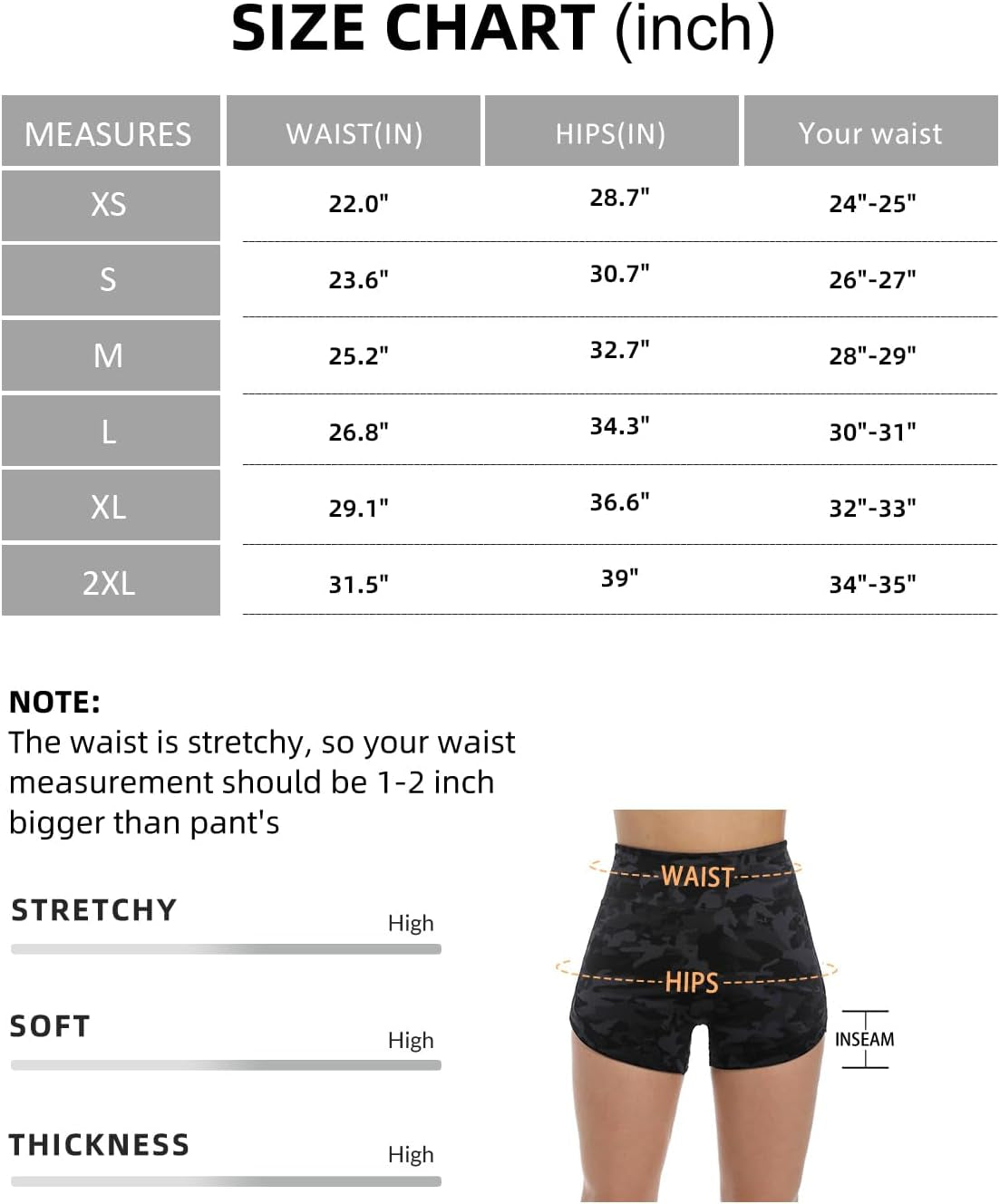 High Waisted Biker Shorts for Women'S with Tummy Control - Women'S Athletic Shorts for Workout Yoga Running,And Gym