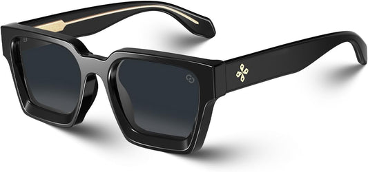 Fashion 100% UV400 Protection Rectangle TR90 Y2K Sunglasses Accessories for Women Men RIVER