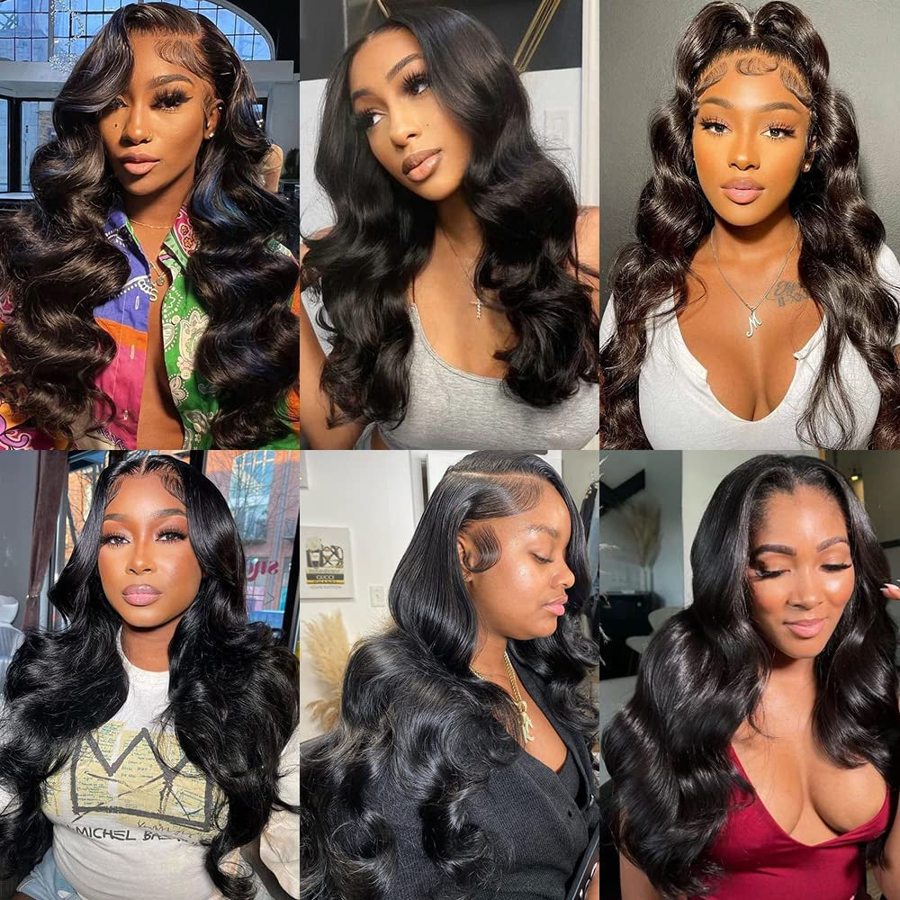 12A Human Hair Bundles 16 18 20 Body Wave 3 Bundles Human Hair 100 Unprocessed Brazilian Virgin Hair Bundles Deals Human Hair Weft Weave Bundles Human Hair Extension Natural Color