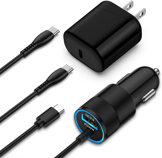 Charger Accessories for Iphone 16E, 16, 16 Pro, 16 Pro Max, 16 Plus, 15 Series, Fast Phone Charger USB C Car Charger Adapter