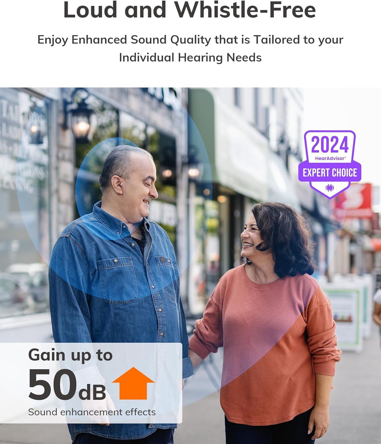 -Beyond OTC Hearing Aids with Dry Box, AI Powered Speech Enhancement and Tinnitus Masking, Superior Sound Quality, Connectivity with Ios or Android via Bluetooth 5.3, for Seniors and Adults