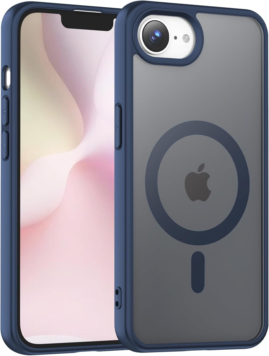 for Iphone 16E Case, [Compatible with Magsafe][Anti-Yellowing][Military-Grade Protection] Shockproof Slim Magnetic Phone Sleeve for Iphone 16E 6.1'', Clear