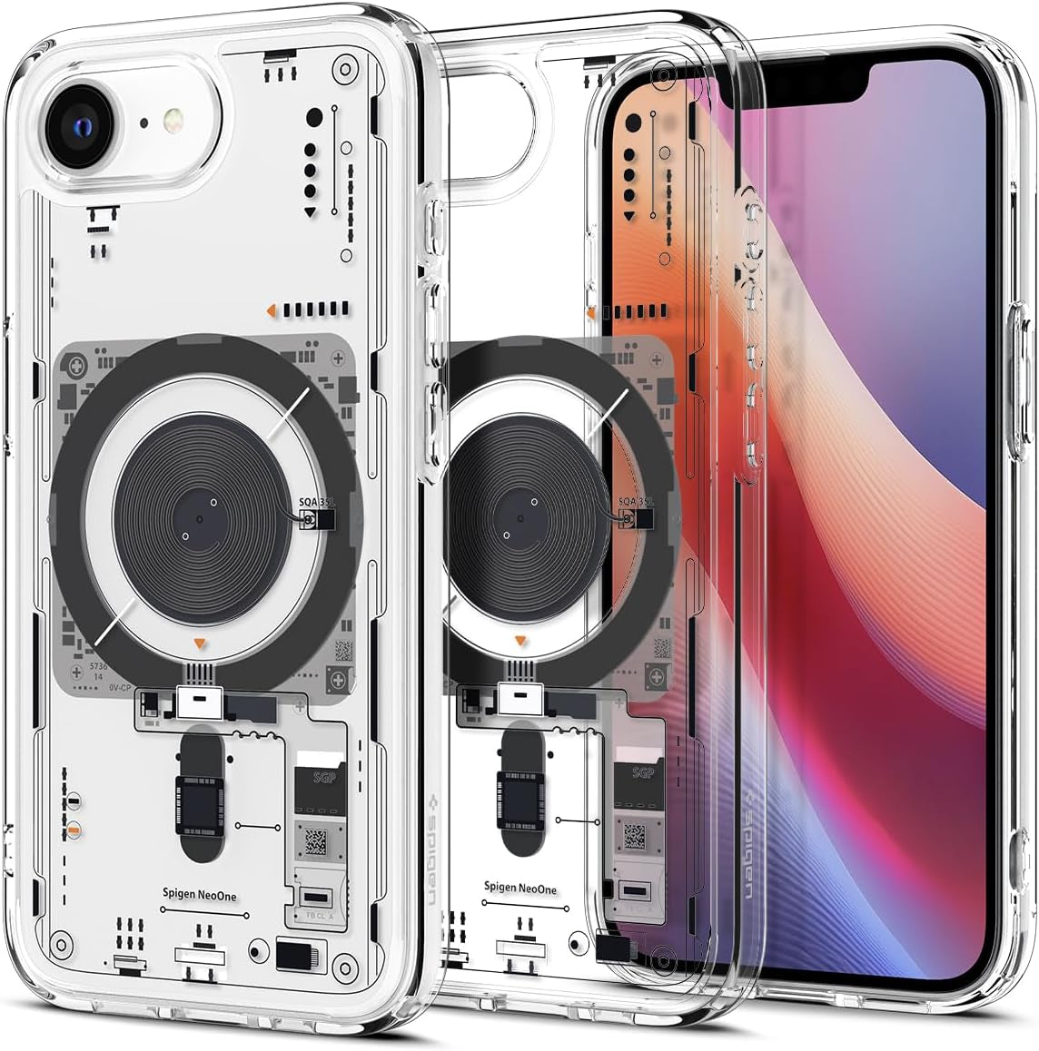 for Iphone 16E Case, Ultra Hybrid Magfit [Compatible with Magsafe Accessories] [Anti-Yellowing] [Military-Grade Protection] - Neo One