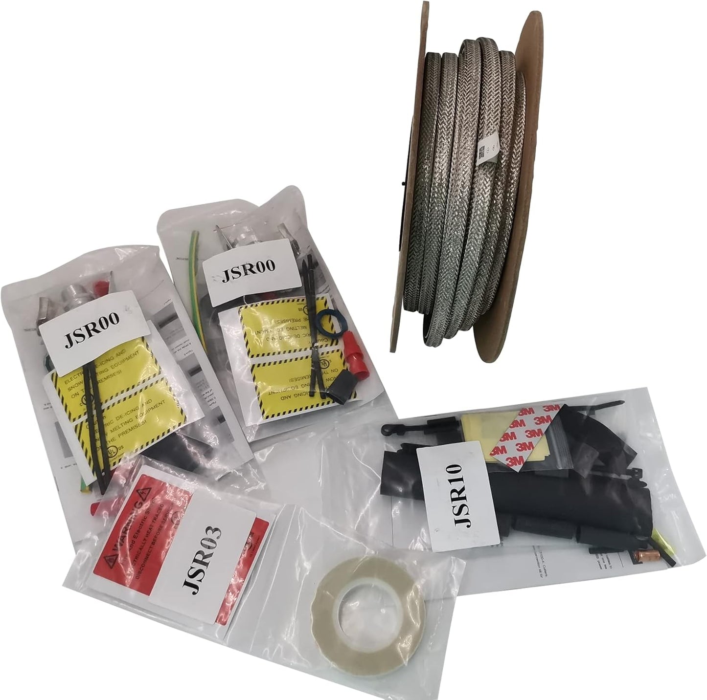 HISFK Self Regulating Heating Cable Kit Dry Location Industrial Grade 100Ft 120V