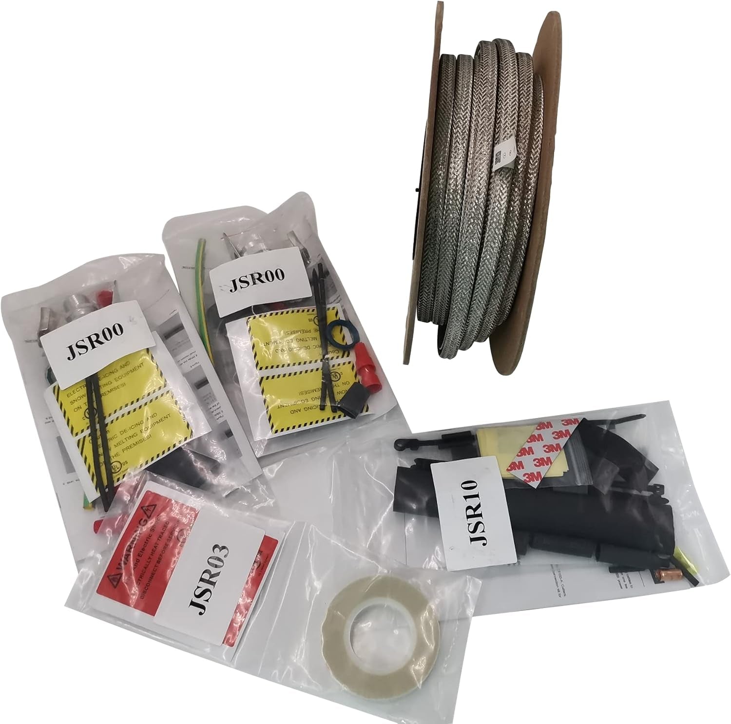 HISFK Self Regulating Heating Cable Kit Dry Location Industrial Grade 100Ft 120V
