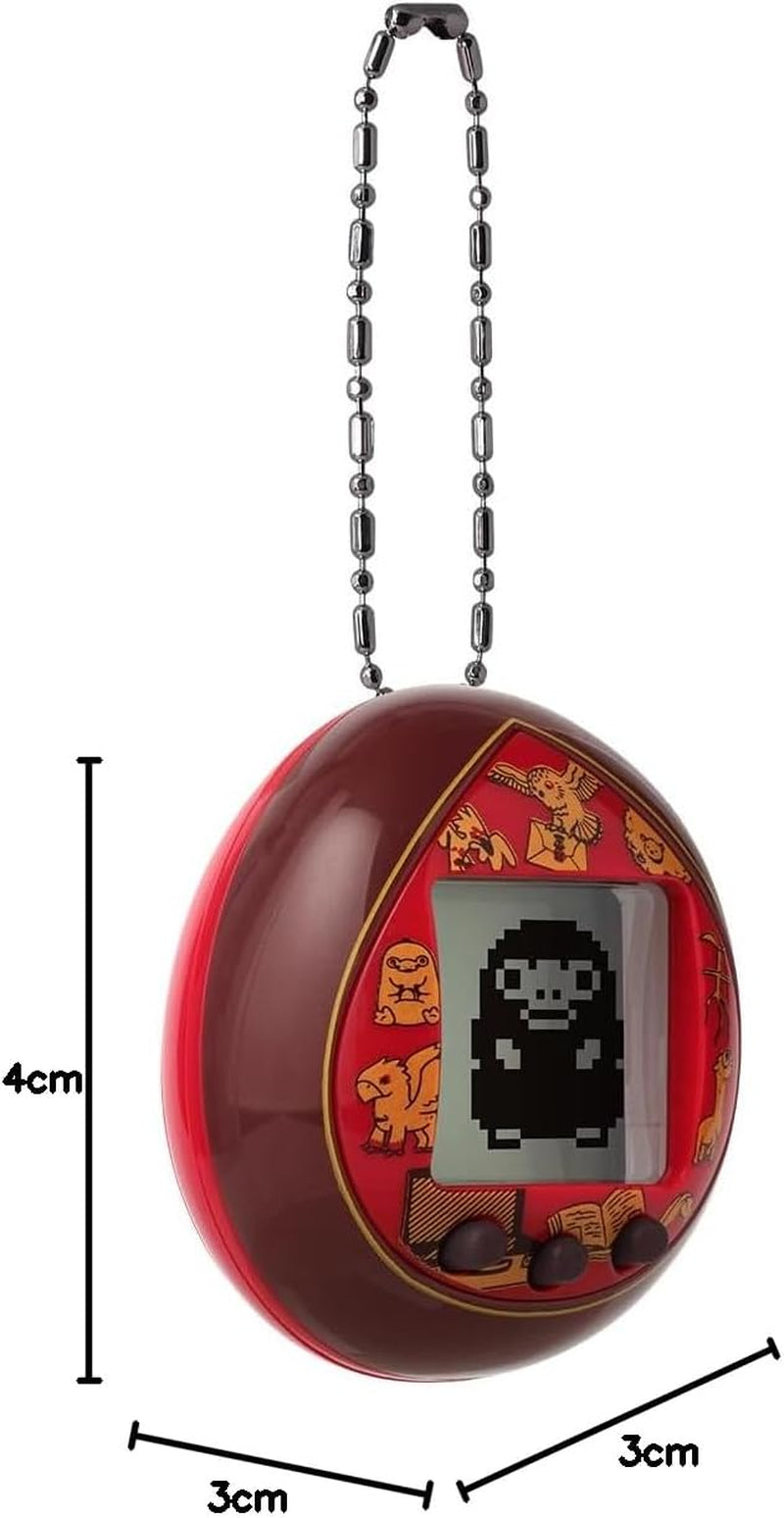 Nano Harry Potter Magical Creatures Shell | 4Cm Red Harry Potter Virtual Pet Handheld Games Machine | Raise a Magical Creature as an Electronic Cyber Pet | Harry Potter Boys and Girls Toys BanUK