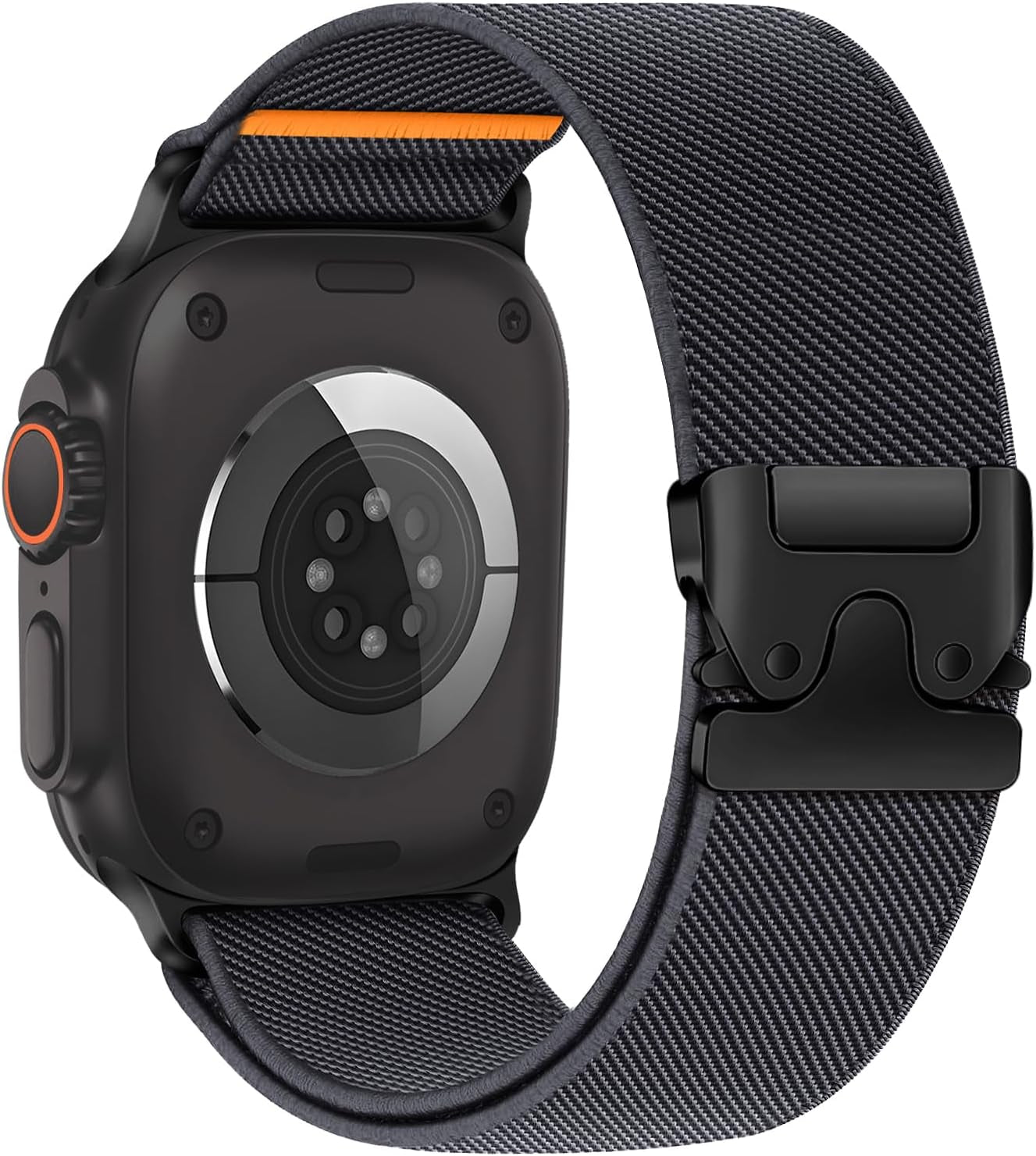Nylon Stretchy Solo Loop Band for Apple Watch Bands for Women Men 42Mm 46Mm 40Mm 44Mm 41Mm 45Mm 38Mm 49Mm,Parachute Buckle Elastic Sport Strap Wristband for Iwatch Series 10 9 8 7 6 5 4 3 Se/Ultra 2