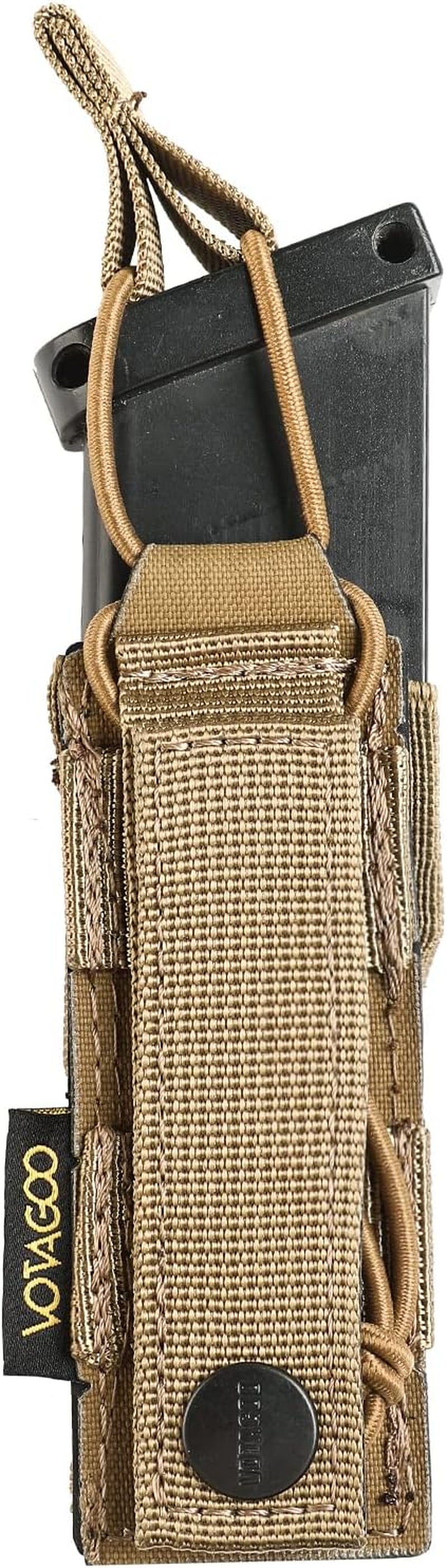 Pistol Molle Mag Pouch Single Double Triple 9Mm Tactical Magazine Holder for 40 Calibers Glock 1911 DD21