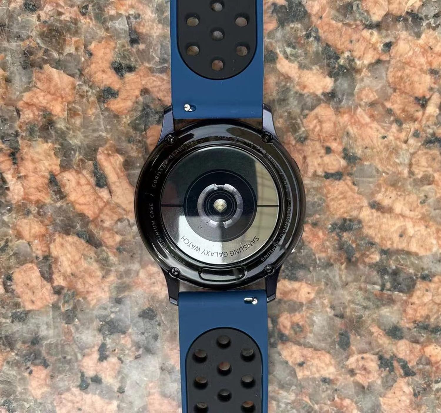 Compatible Replacement for Samsung Galaxy Watch 6 Classic (43Mm/47Mm)/ Galaxy Watch 6 5 4 (40Mm/44Mm)/ Galaxy Watch 5 Pro (45Mm)/ Galaxy Watch 4 Classic (42Mm/46Mm) Silicone Breathable Band, Medium