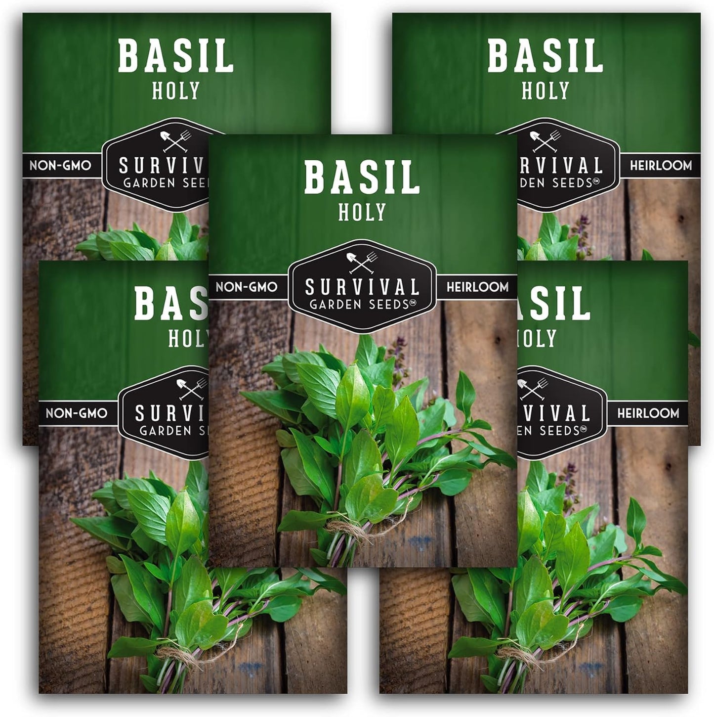 - Holy Basil Seed for Planting - Packet with Instructions to Plant and Grow the Indian Sacred Herb Tulsi in Your Home Vegetable Garden - Non-Gmo Heirloom Variety - Indian Herb TLBH