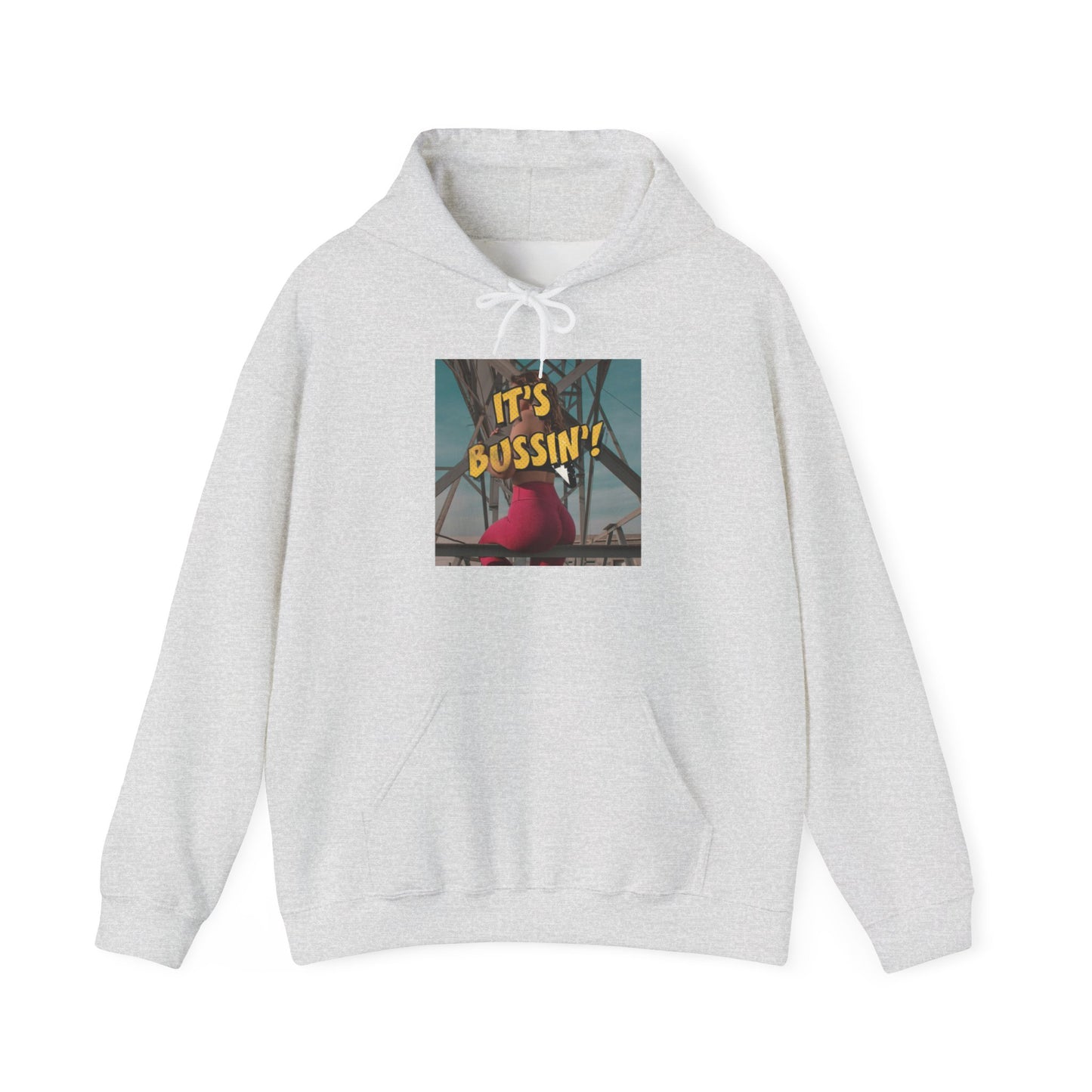 IT'S BUSSIN BOOTY Unisex Heavy Blend™ Hooded Sweatshirt