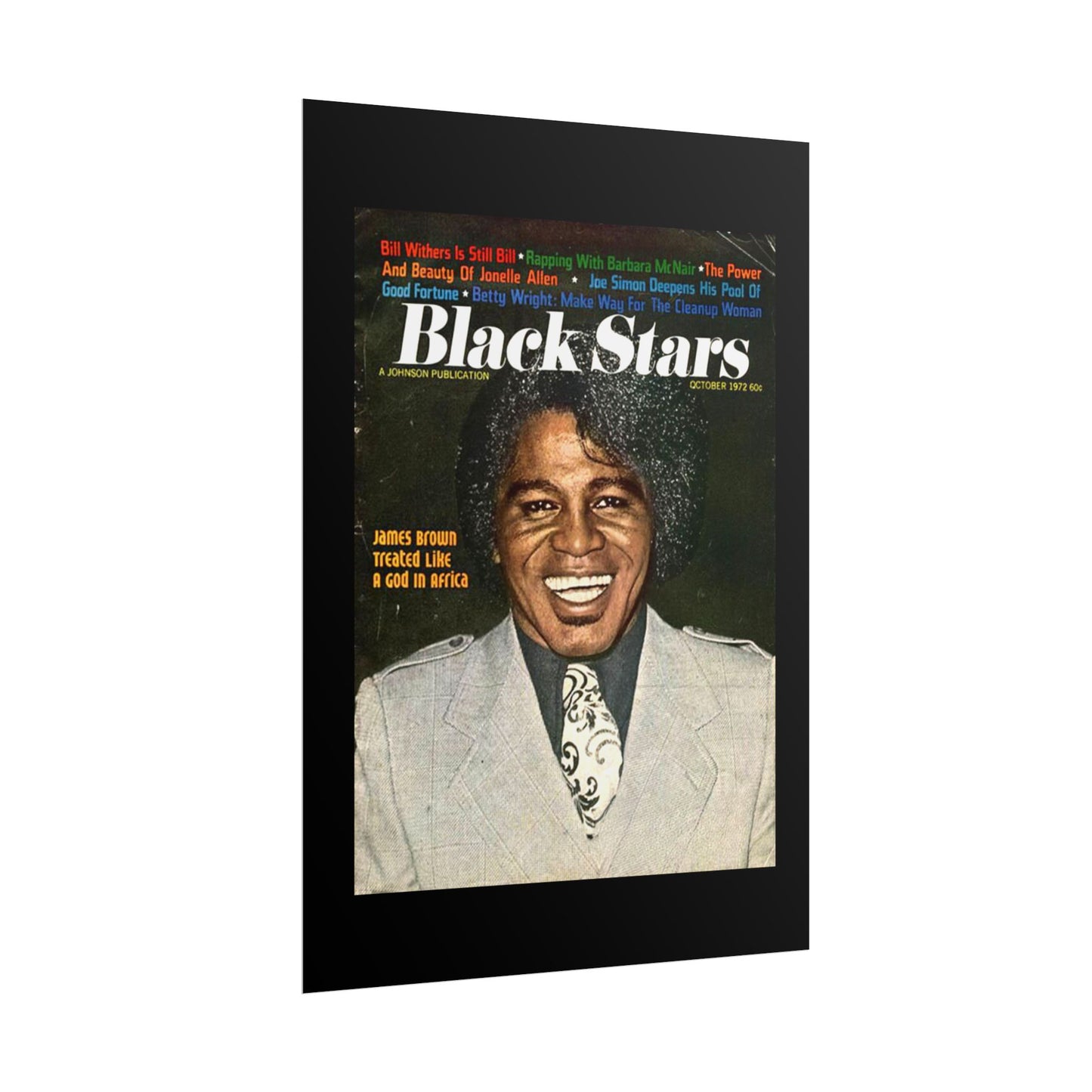 Rolled Posters - JAMES BROWN