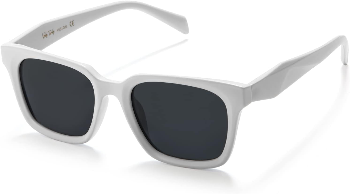 Rectangle Sunglasses Men Tinted Polarized Big Square Retro 90S Vintage Y2K Glasses for Women UV Protection