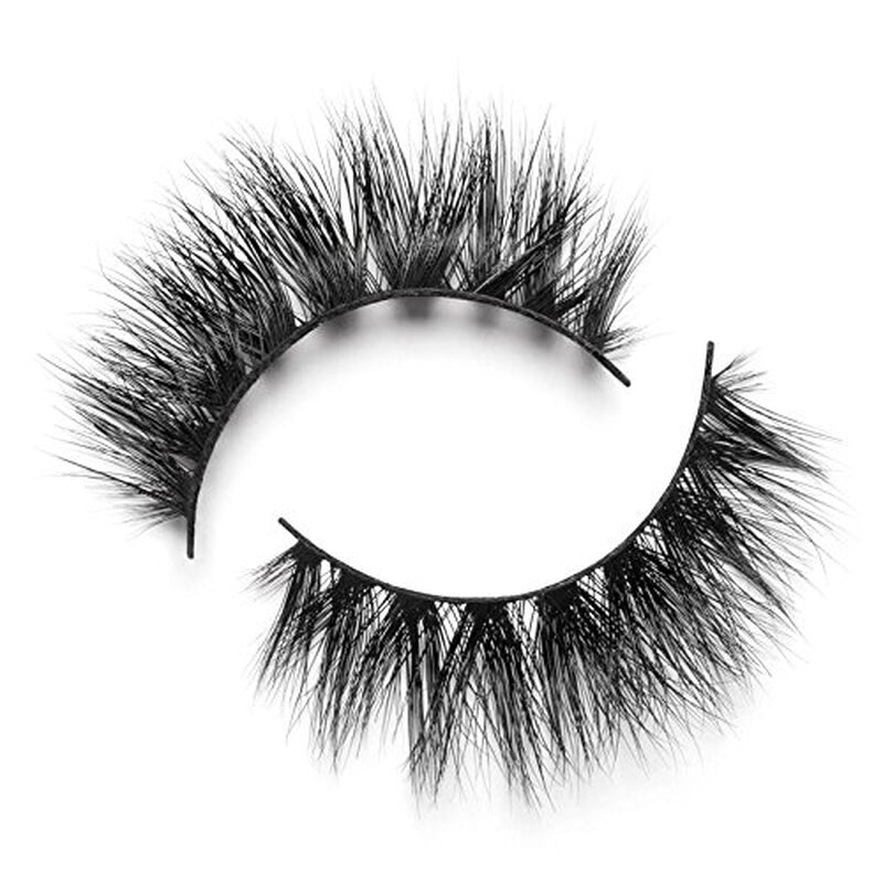 3D Mykonos Flare Faux Mink Strip Eyelashes, False Eyelashes Dramatic Look, Reusable False Lashes, Fake Lashes Pack, Lash Strips with Luxury Silk like Fibers, No Lash Glue Included