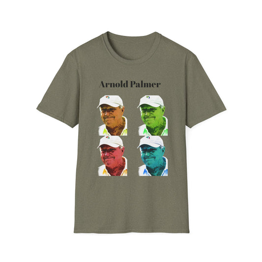 Arnold Palmer Andy Warhol Style Pop Art Unisex Softstyle T-Shirt