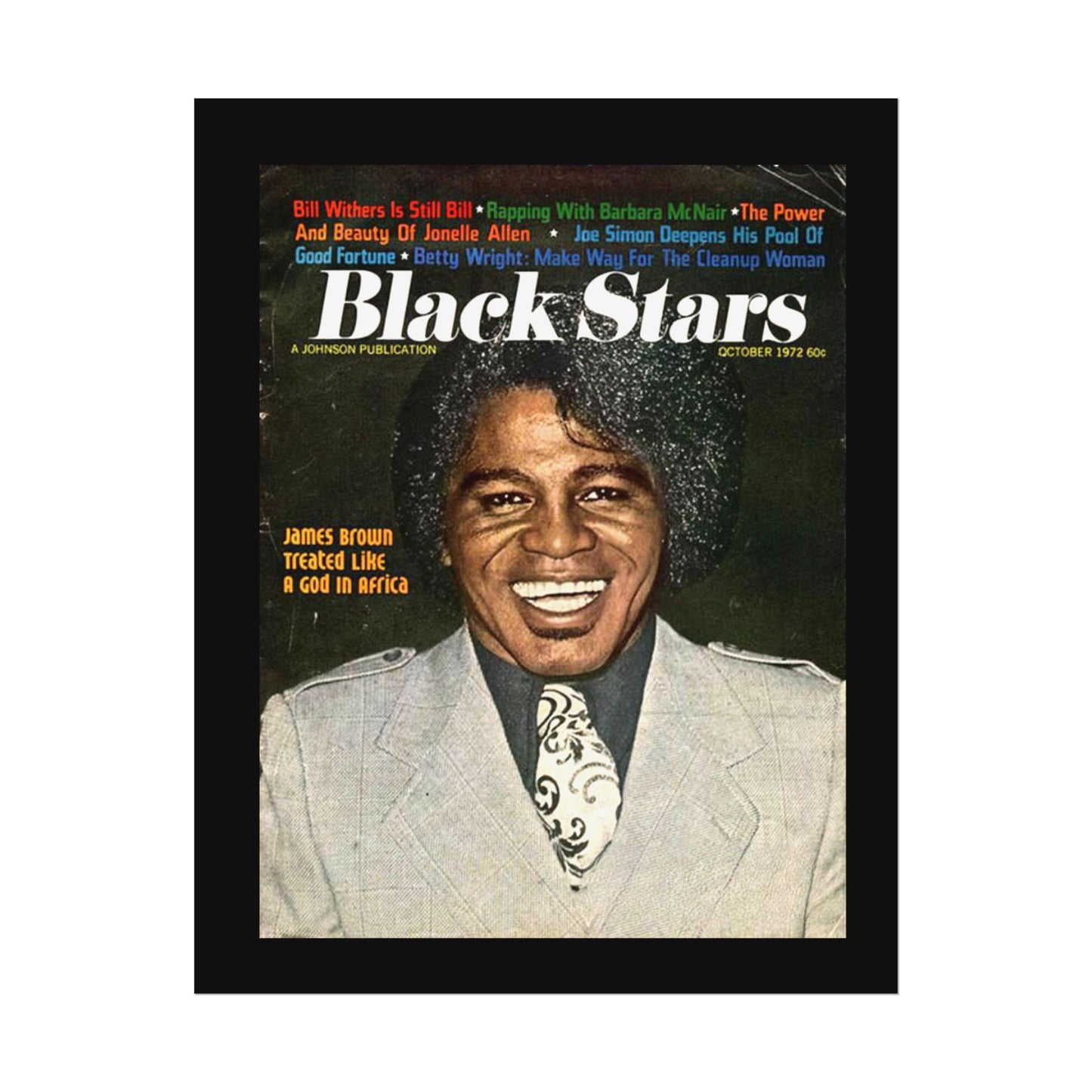 Rolled Posters - JAMES BROWN