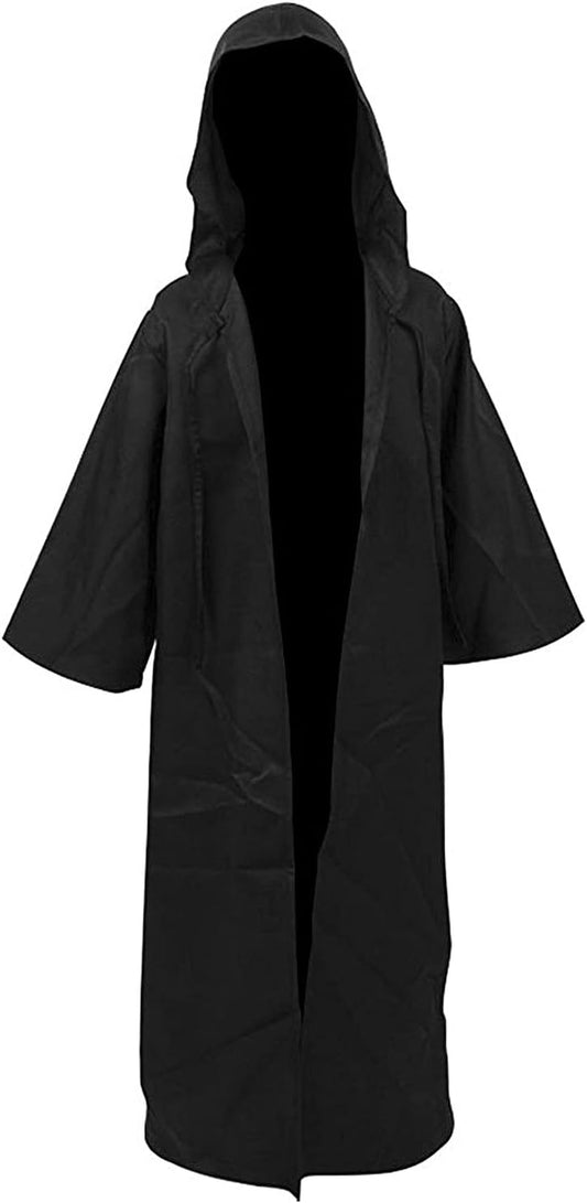 Men Knight Gothic Fancy Dress Halloween Masquerade Cosplay Costume Robe Cloak