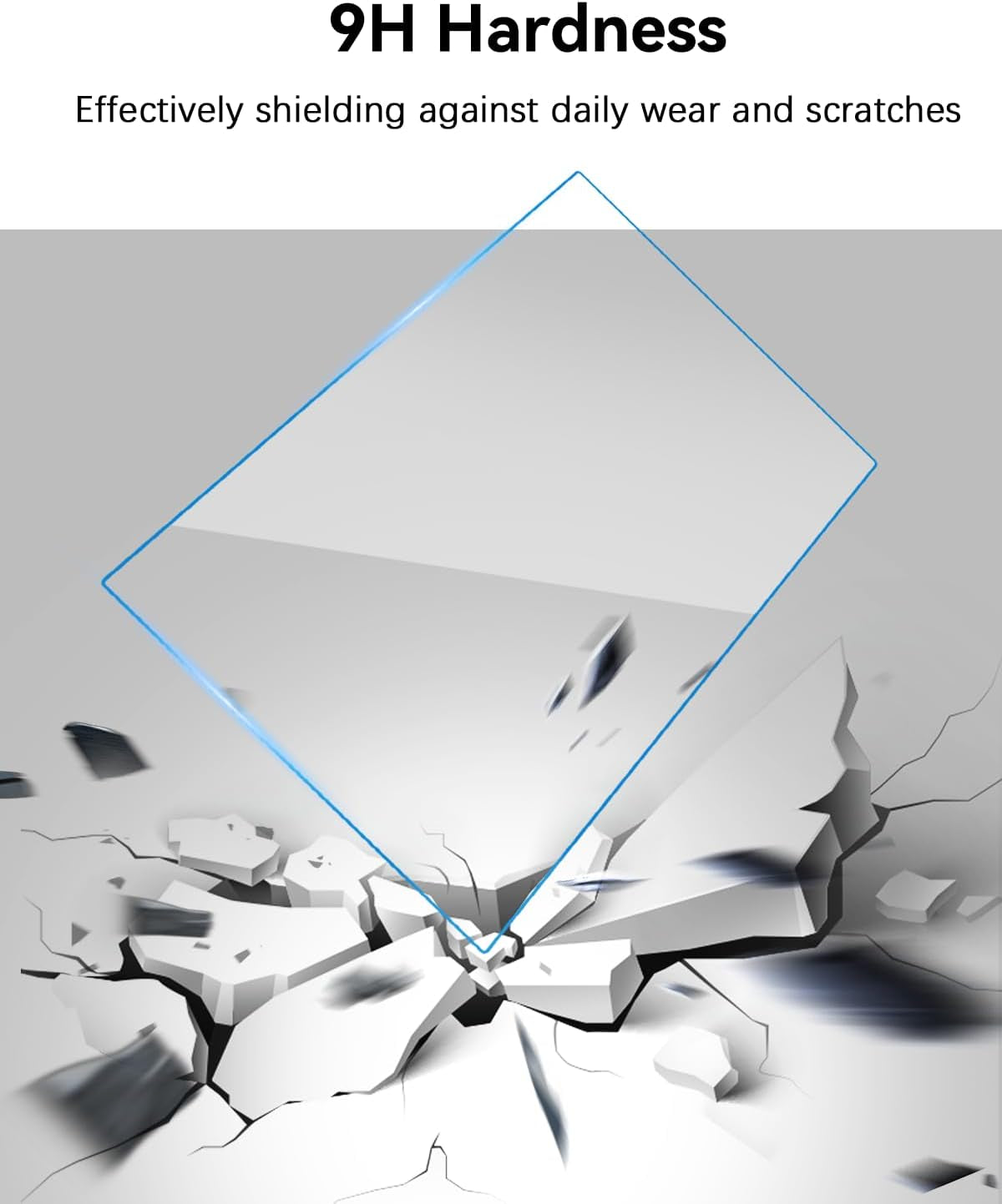 For Tesla Model Y Screen Protector Accessories 2024, 15 Inches Glossy Tempered Glass Touch Screen Protector for Tesla Model Y (2024-2020) / Model 3 (2023-2017) Anti-Scratch & Anti-Fingerprint