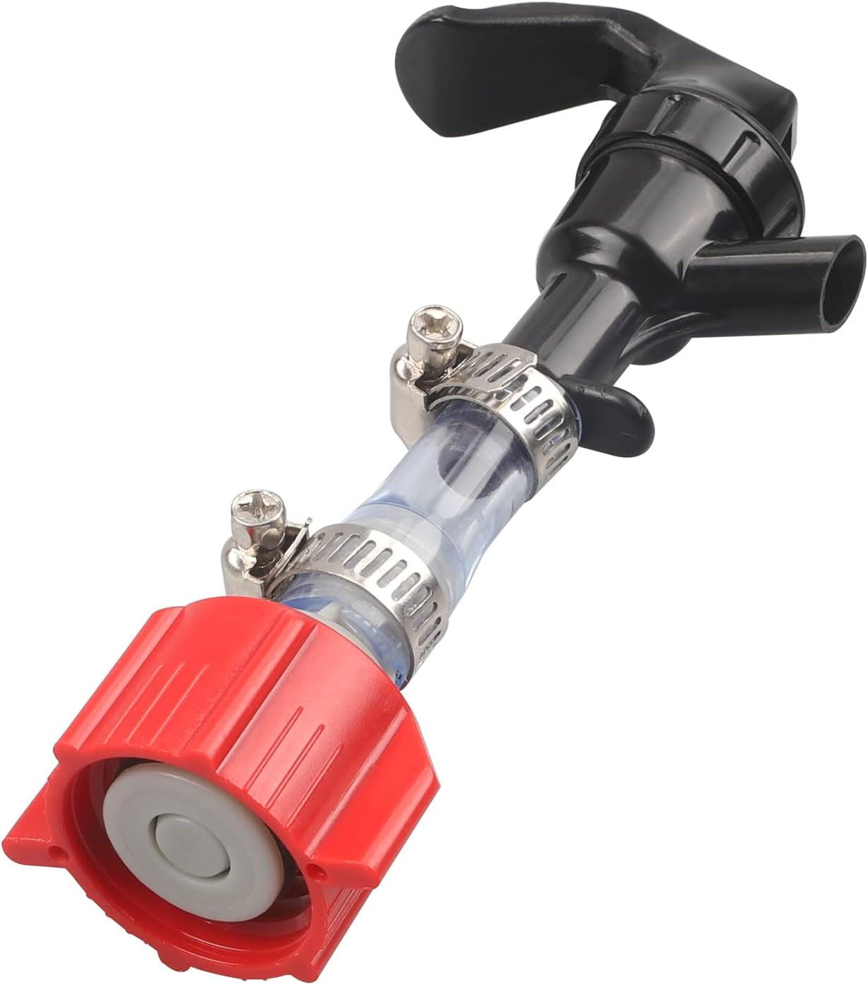 BIB Tap Valve for Coca Cola Bag in Box Syrups Removable Spigot Kit Soda Dispensing Faucet Hose Kit