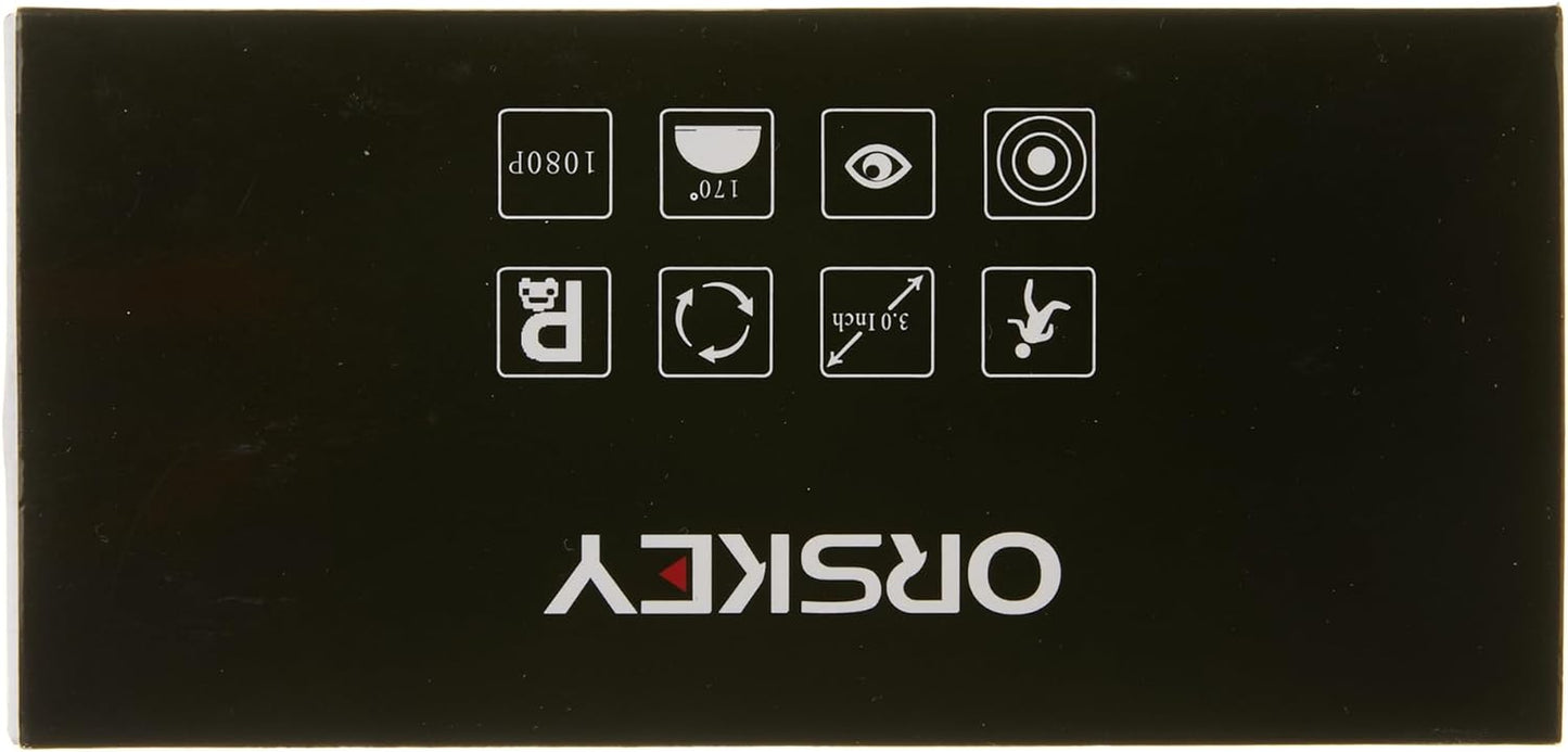 Dash Cam Front and Rear 1080P Full HD Dual Dash Camera in Car Camera Dashboard Camera Dashcam for Cars 170 Wide Angle with 3.0" LCD Display Night Vision and G-Sensor【2023】