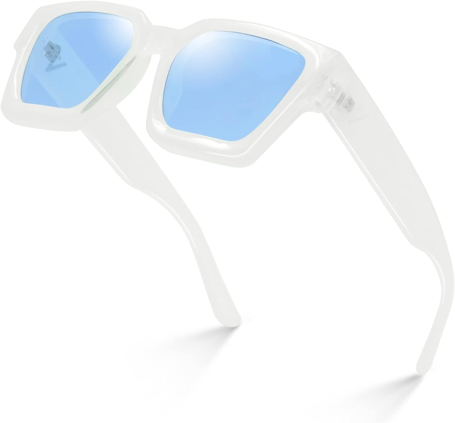 Fashion 100% UV400 Protection Rectangle TR90 Y2K Sunglasses Accessories for Women Men RIVER