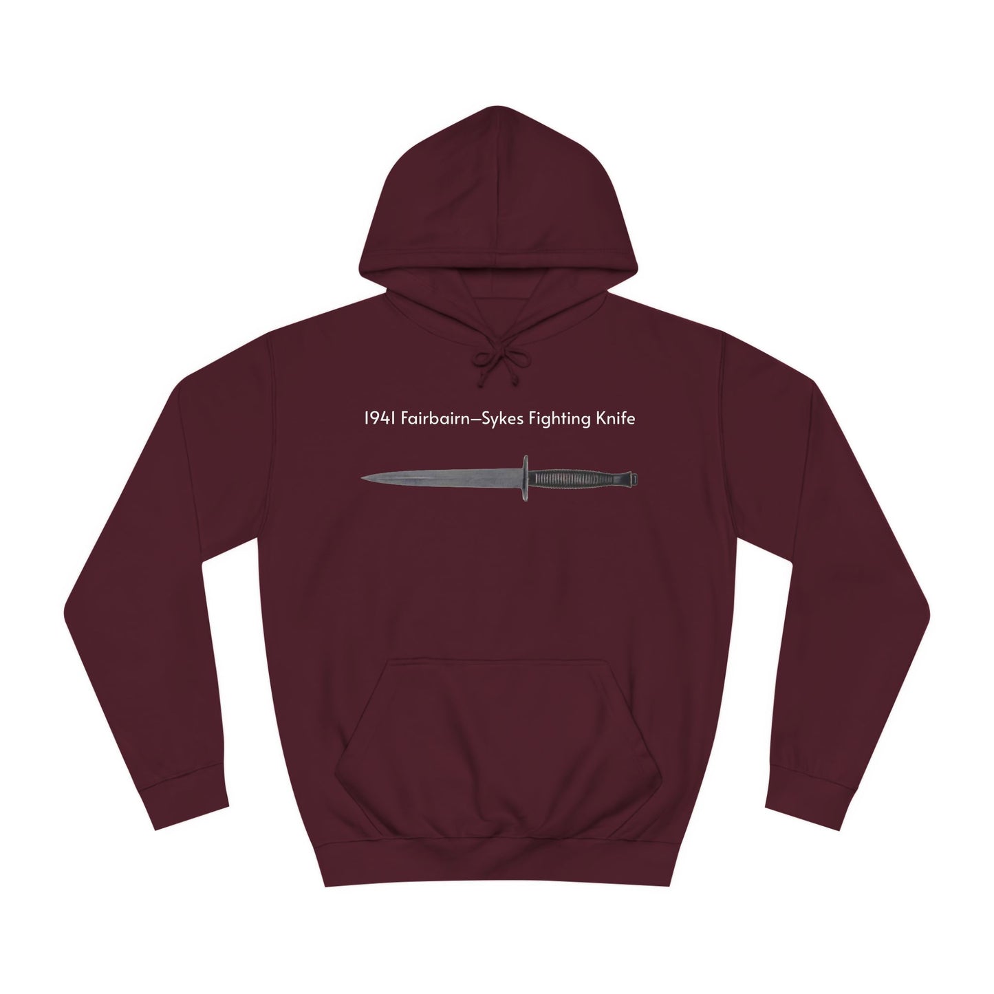 1941 Fairbairn Sykes fighting knife Unisex Hoodie