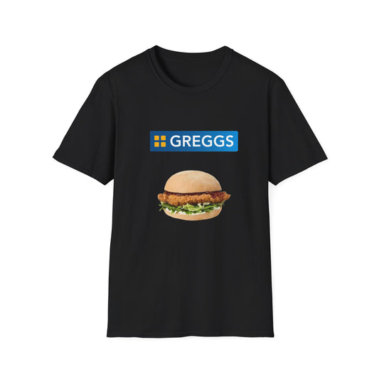 GREGGS Chicken Burger T-Shirt - Unisex Softstyle